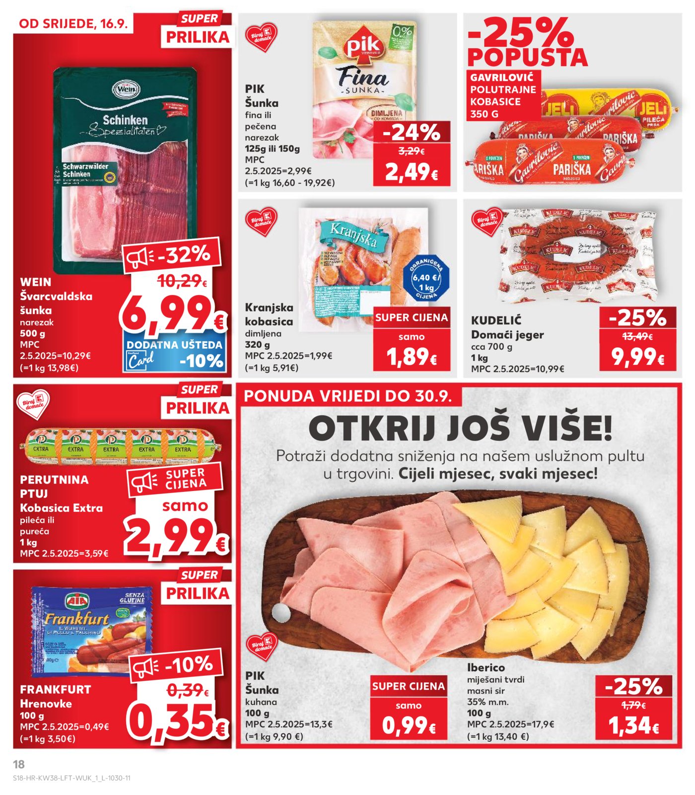 Kaufland Katalog Akcija 16.09.-22.09.2026.