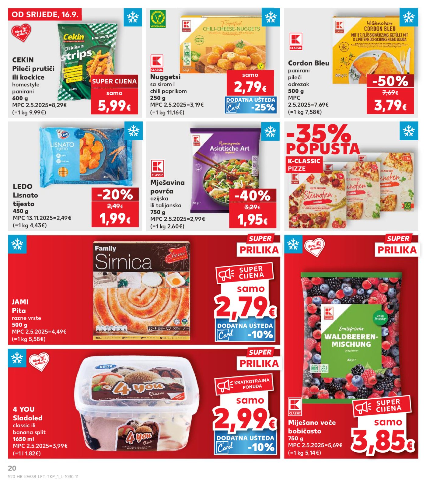Kaufland Katalog Akcija 16.09.-22.09.2026.