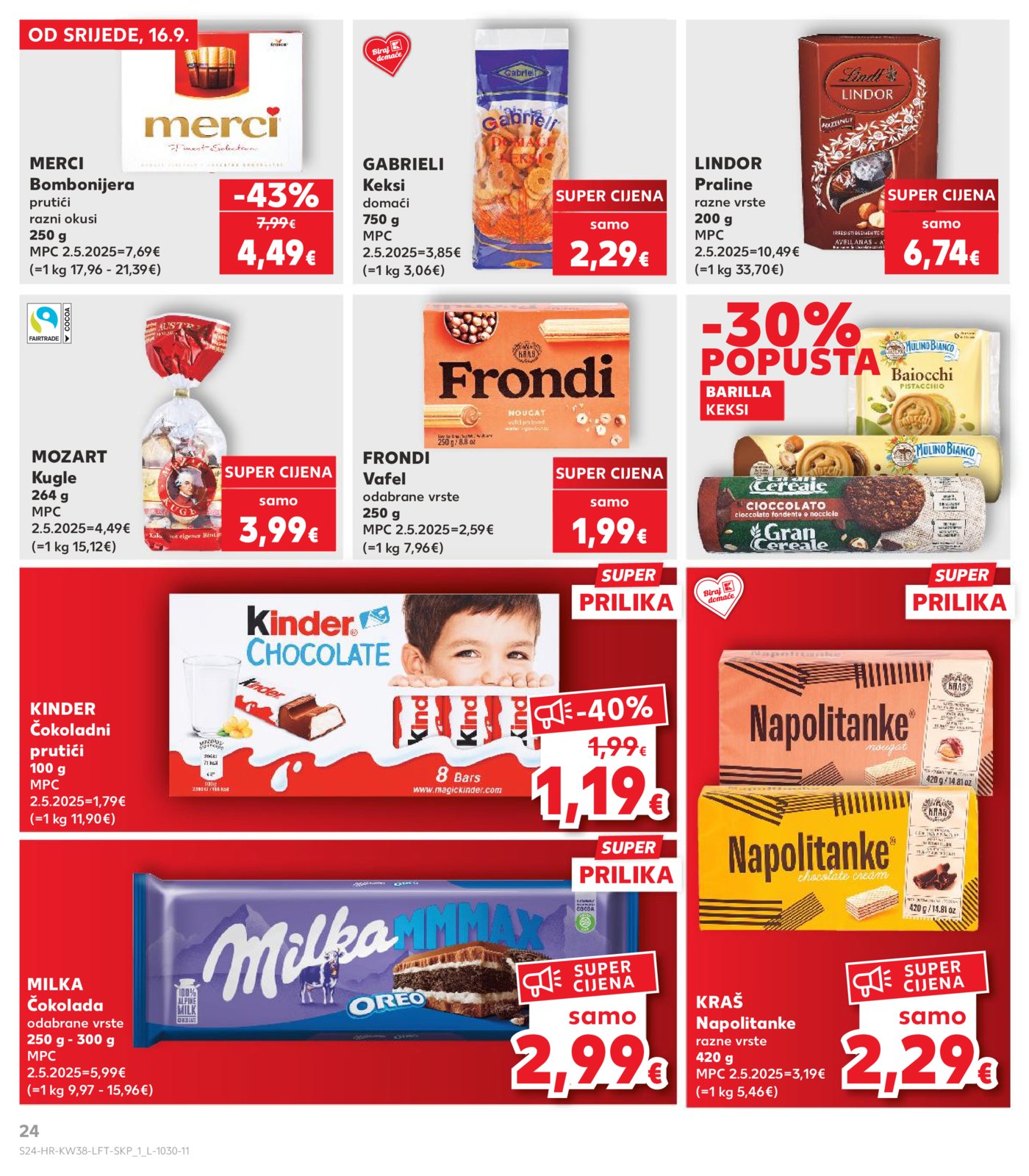 Kaufland Katalog Akcija 16.09.-22.09.2026.