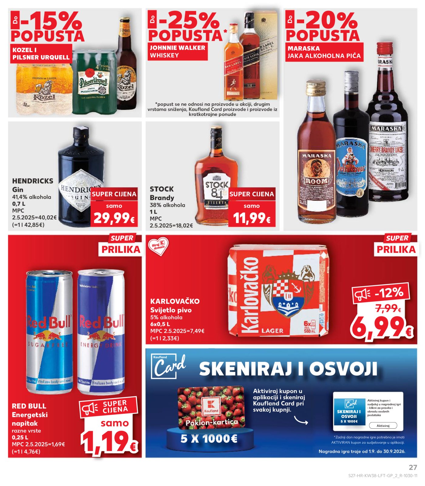Kaufland Katalog Akcija 16.09.-22.09.2026.