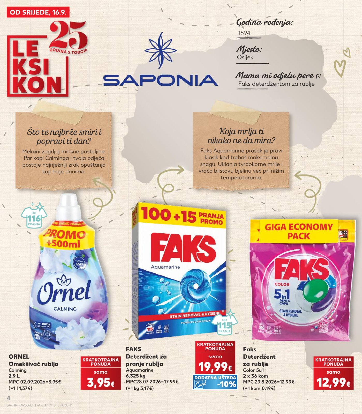 Kaufland Katalog Akcija 16.09.-22.09.2026.