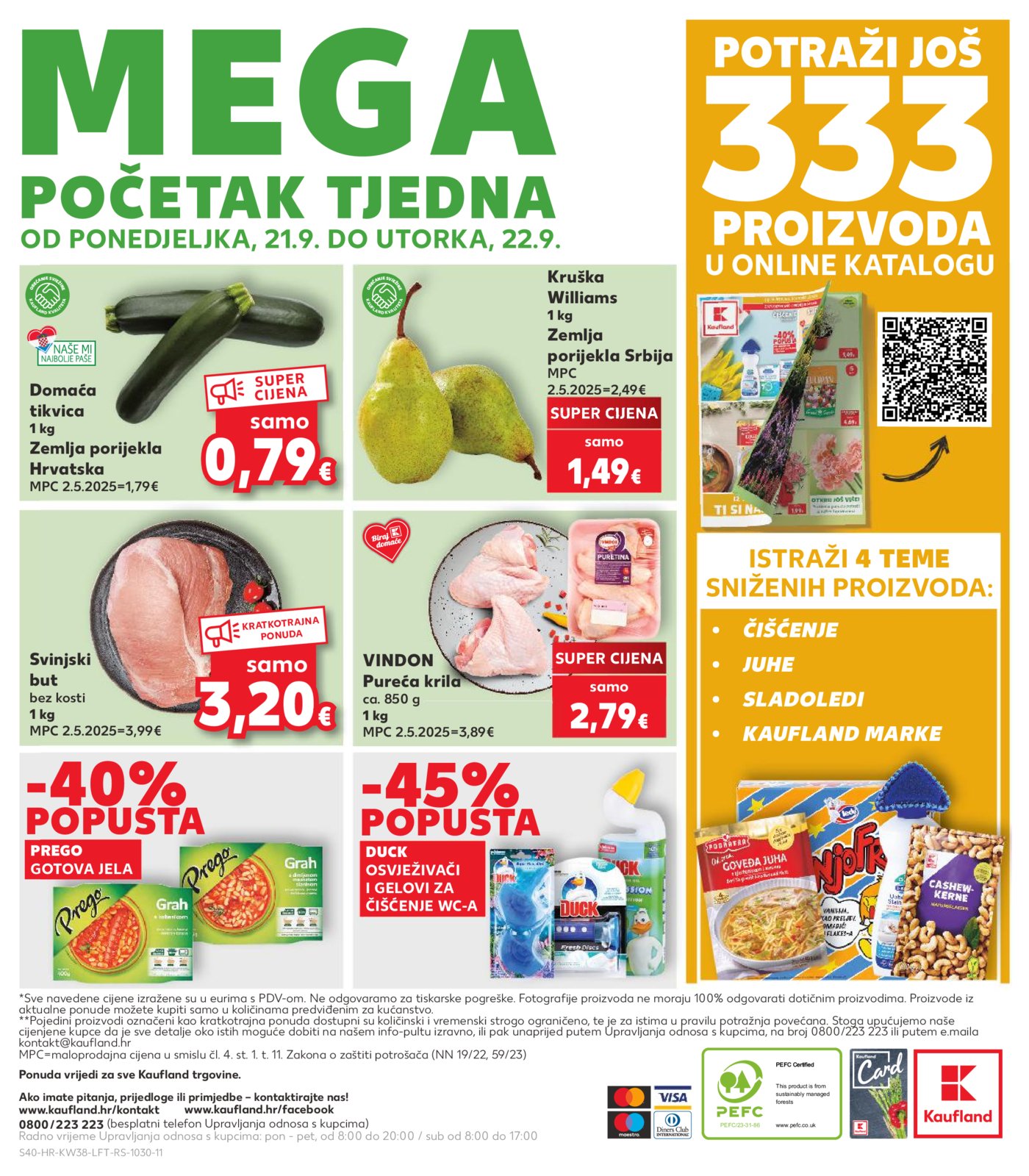 Kaufland Katalog Akcija 16.09.-22.09.2026.