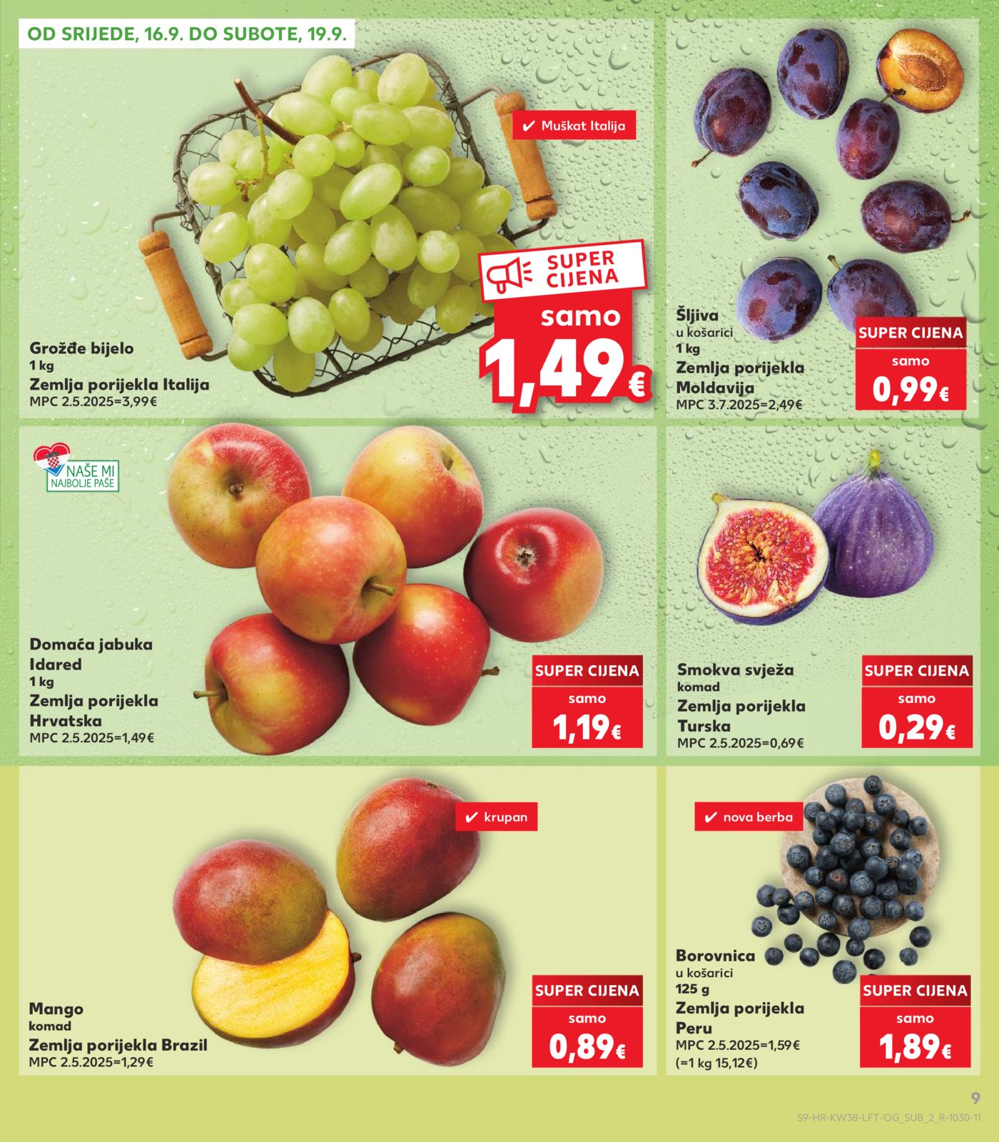 Kaufland Katalog Akcija 16.09.-22.09.2026.