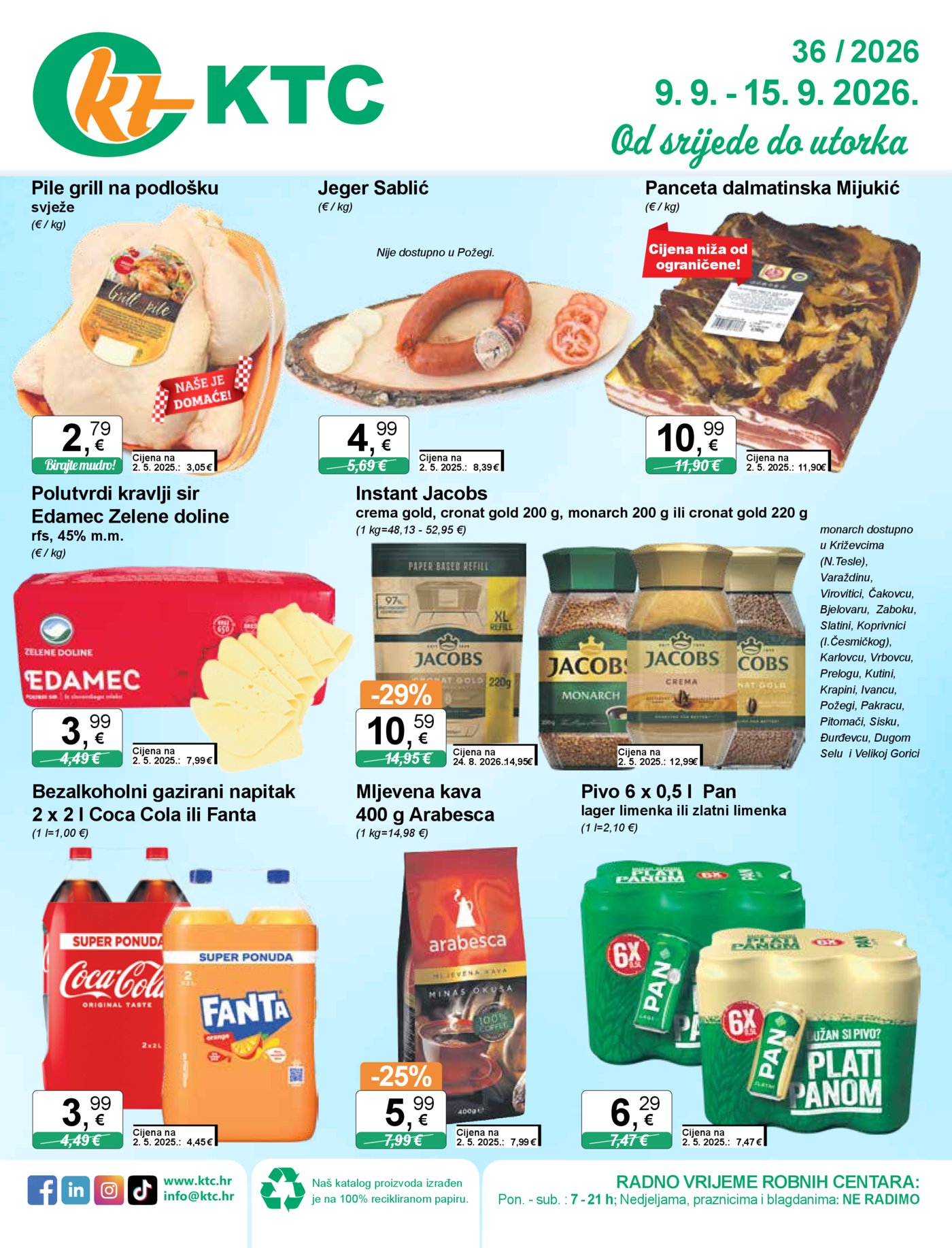 KTC katalog Široke potrošnje 09.09. - 15.09.2026.