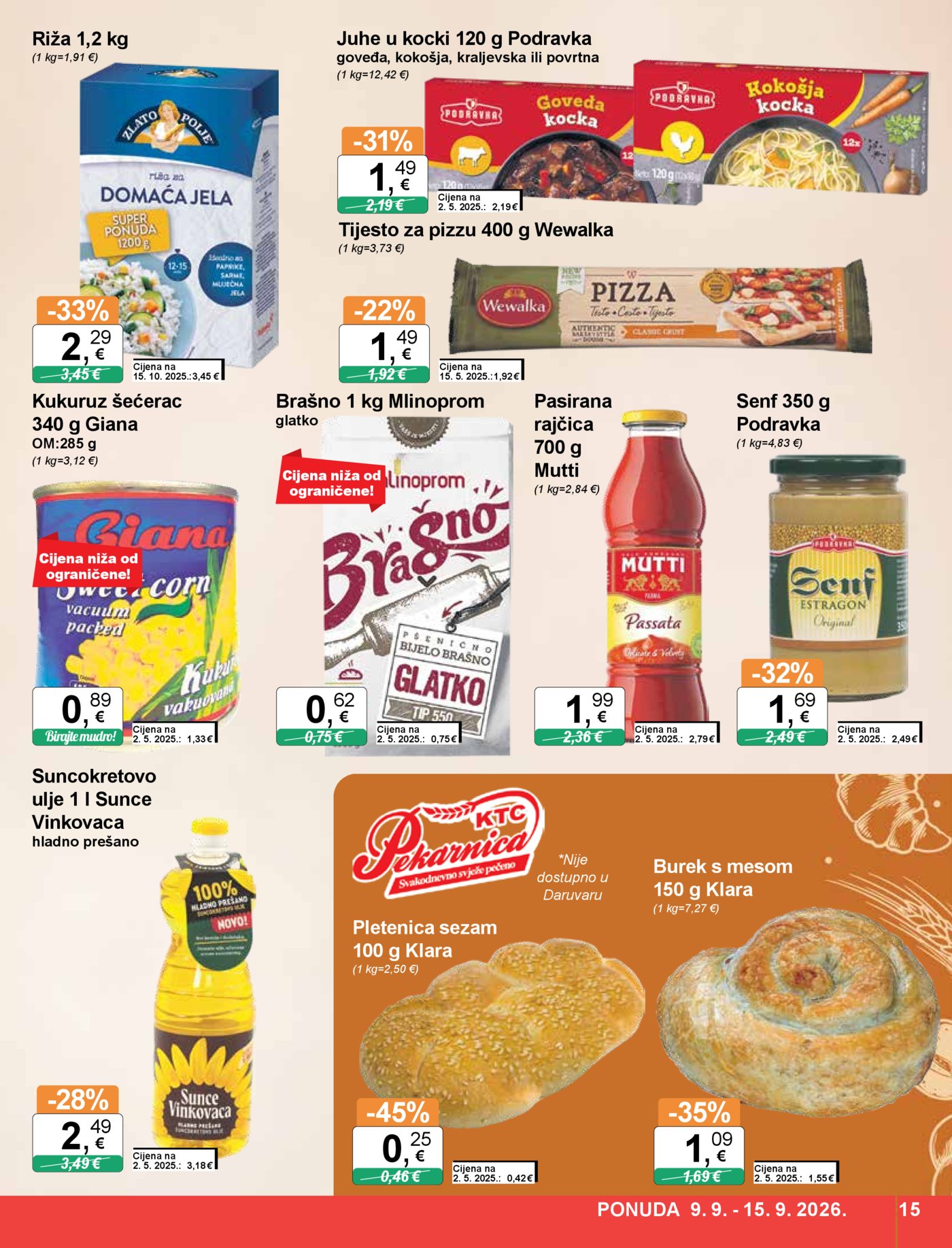 KTC katalog Široke potrošnje 09.09. - 15.09.2026.