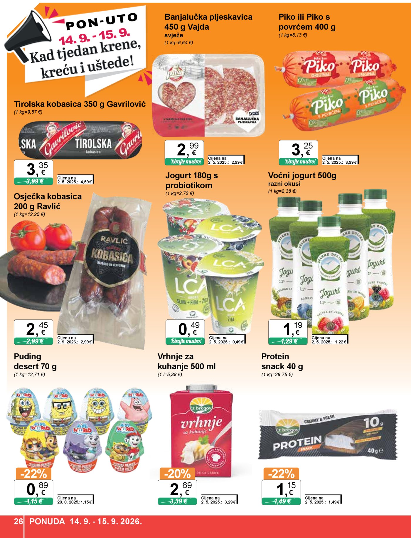 KTC katalog Široke potrošnje 09.09. - 15.09.2026.