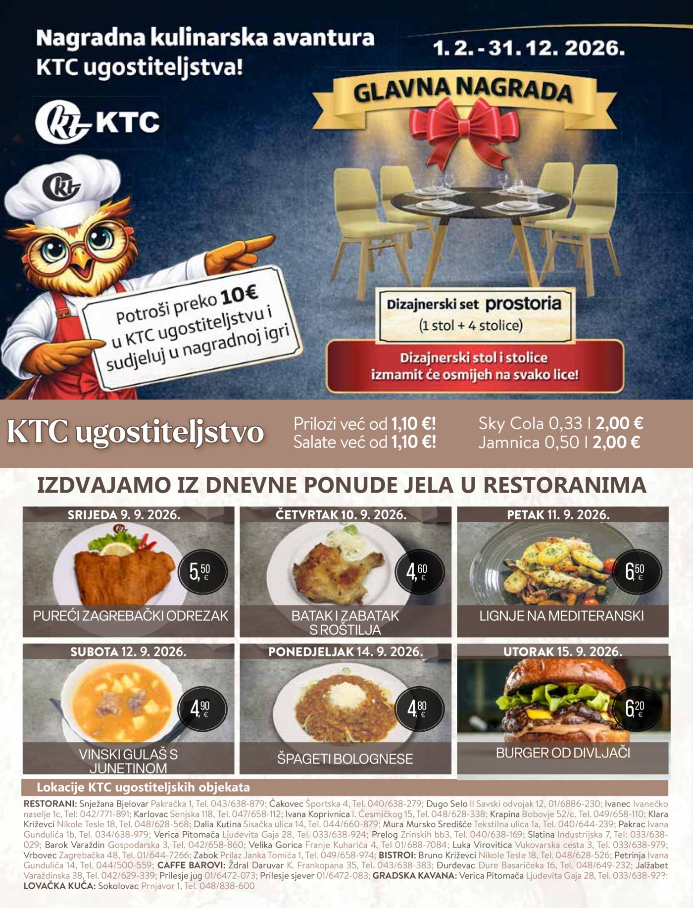 KTC katalog Široke potrošnje 09.09. - 15.09.2026.