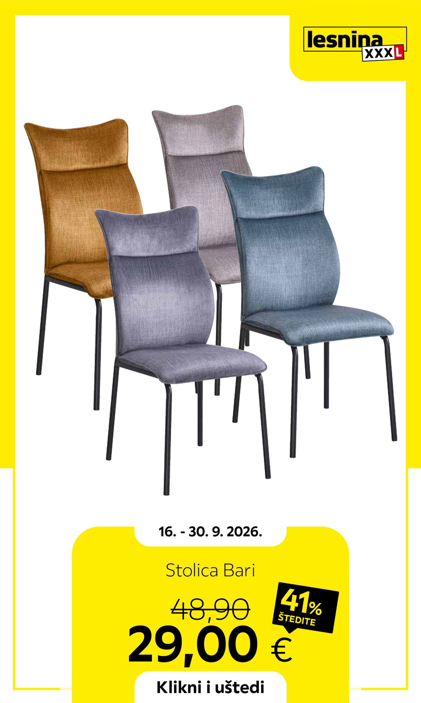 Lesnina katalog Akcija 16.09.-30.09.2026.