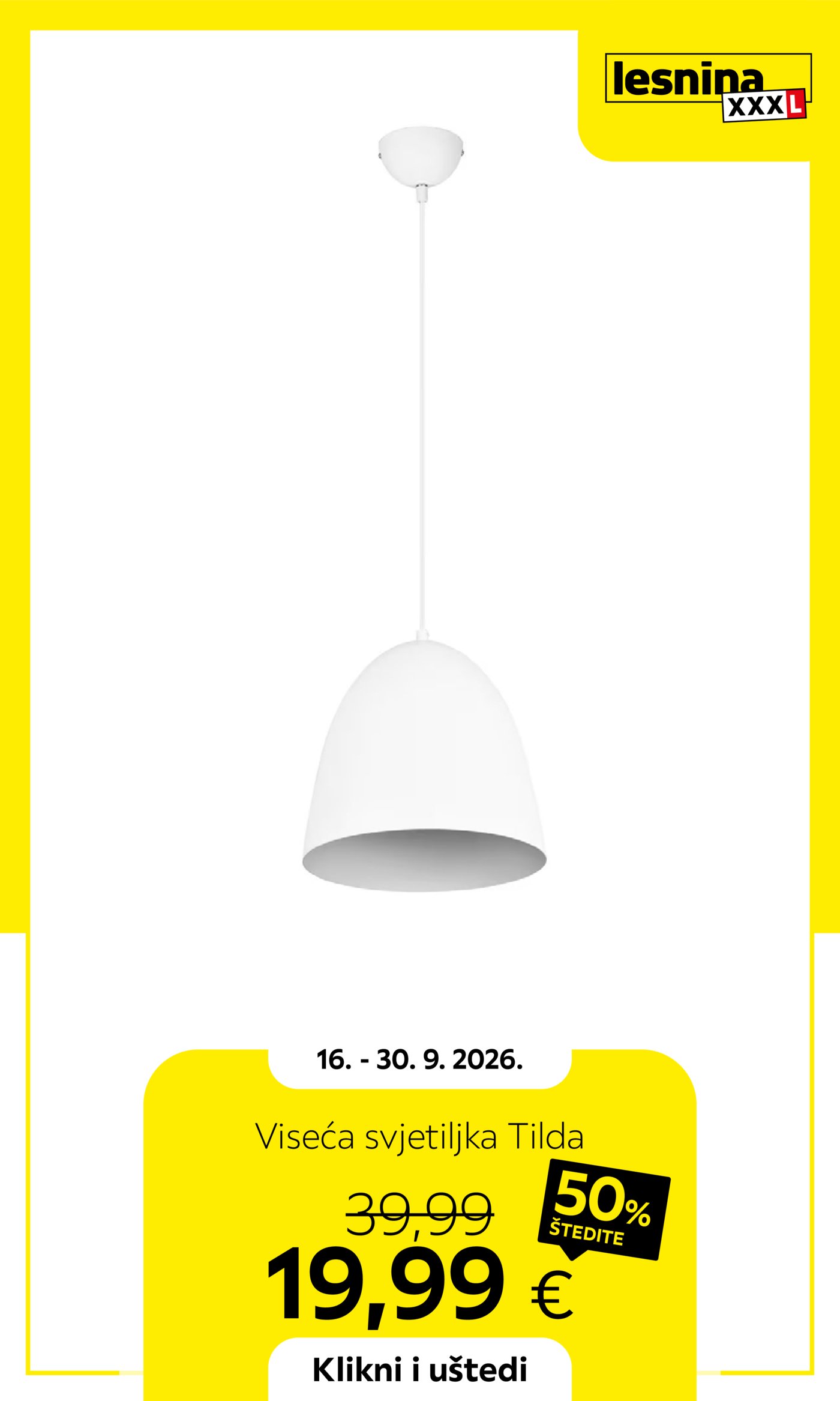 Lesnina katalog Akcija 16.09.-30.09.2026.