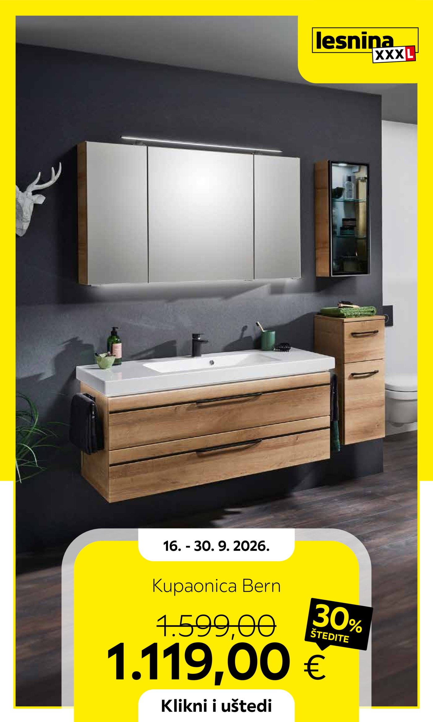 Lesnina katalog Akcija 16.09.-30.09.2026.