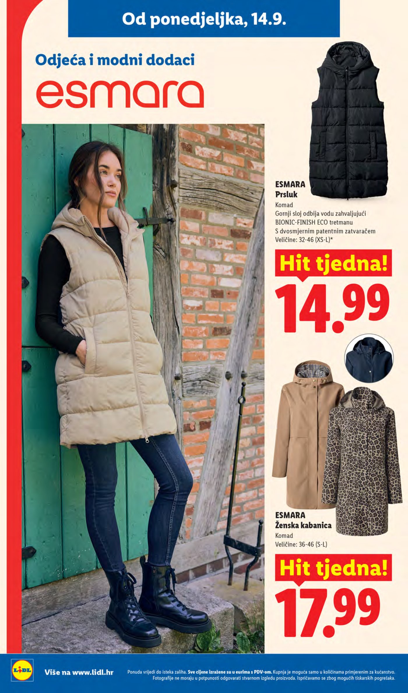 Lidl katalog Super akcija od ponedjeljka 14.09.-20.09.2026.