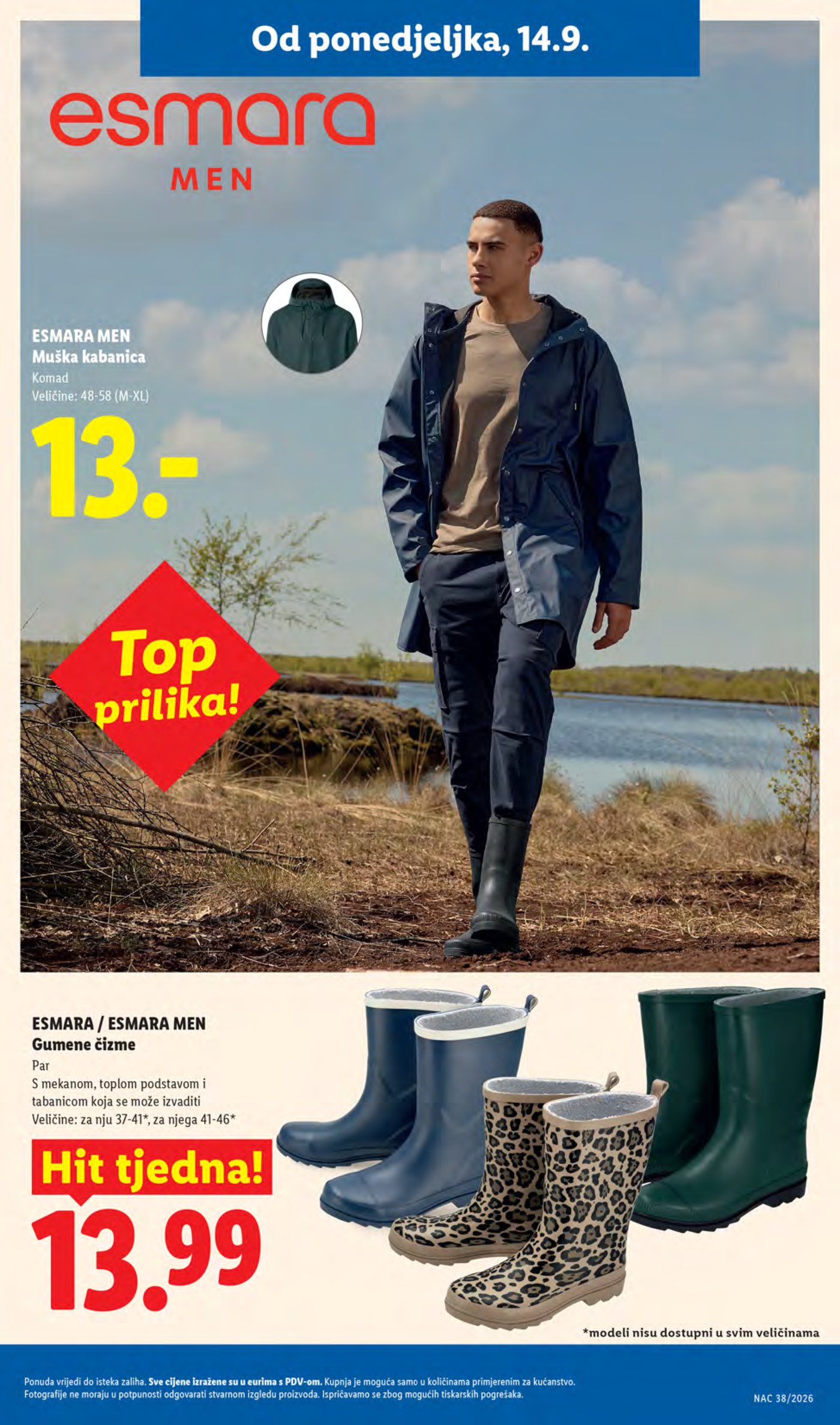 Lidl katalog Super akcija od ponedjeljka 14.09.-20.09.2026.