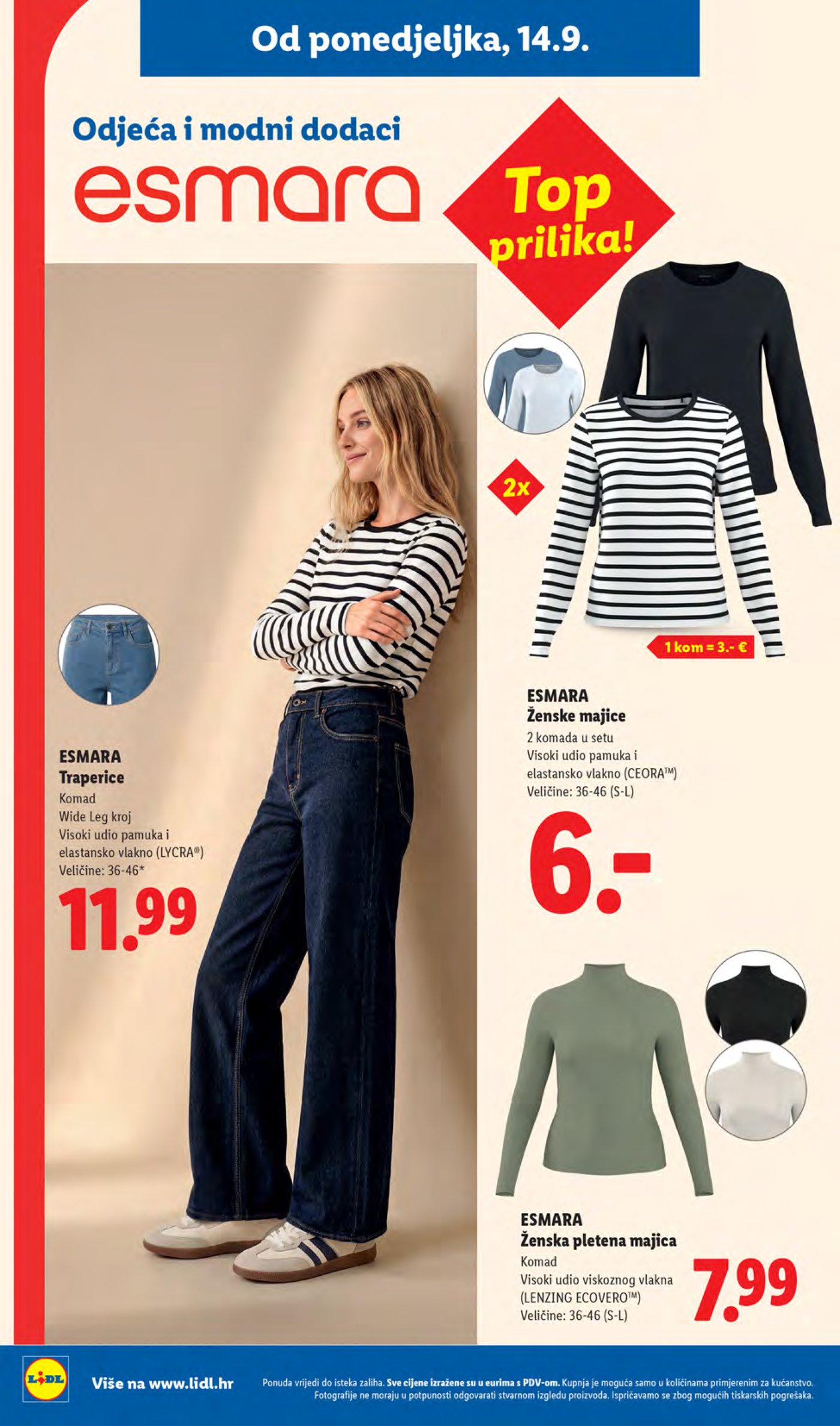 Lidl katalog Super akcija od ponedjeljka 14.09.-20.09.2026.