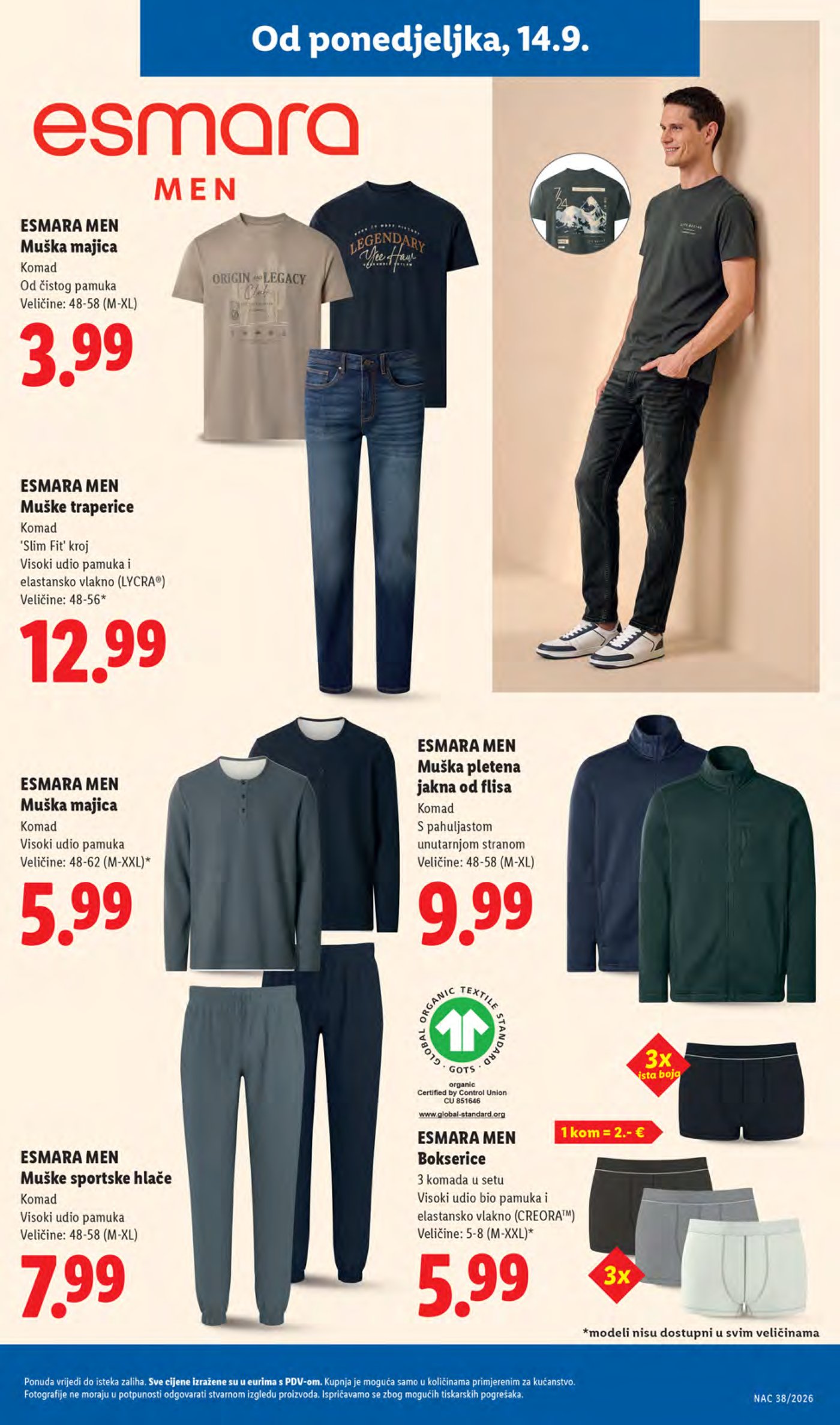 Lidl katalog Super akcija od ponedjeljka 14.09.-20.09.2026.