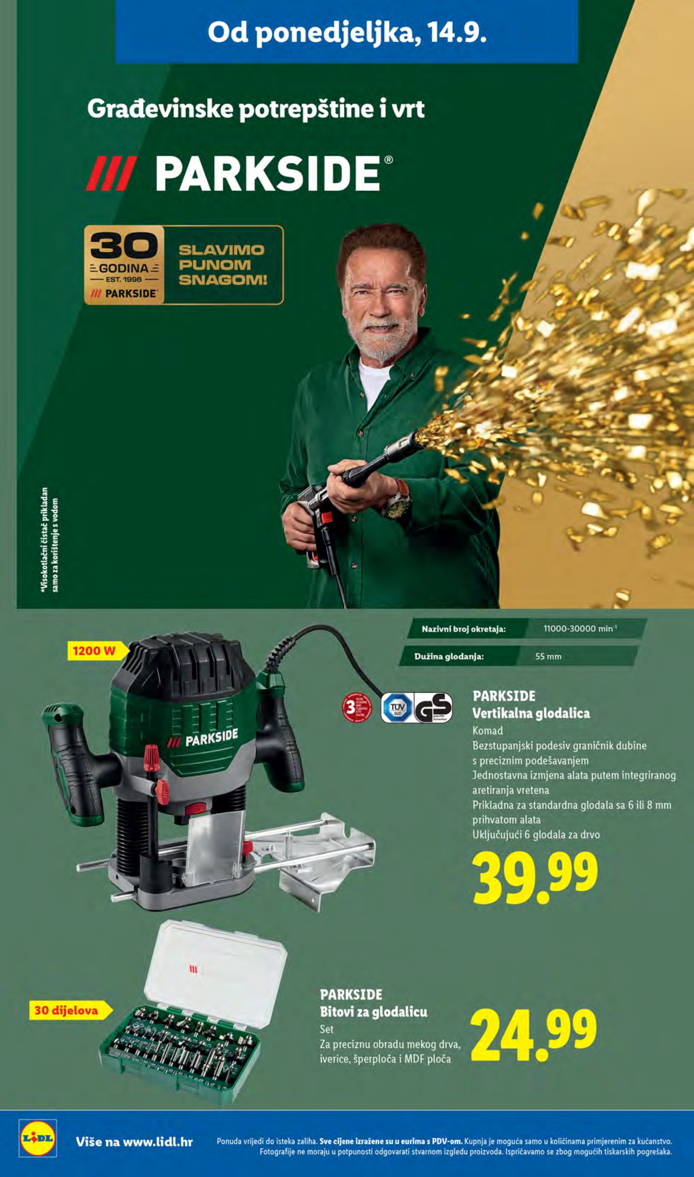 Lidl katalog Super akcija od ponedjeljka 14.09.-20.09.2026.