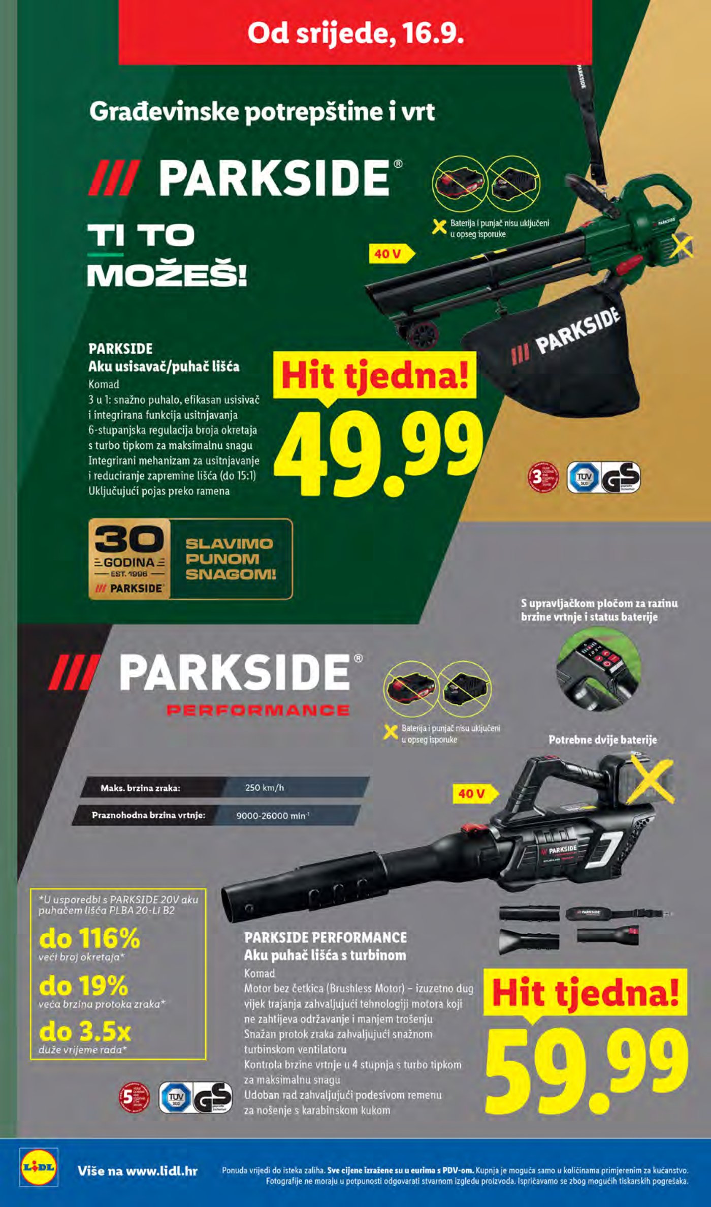 Lidl katalog Super akcija od ponedjeljka 14.09.-20.09.2026.