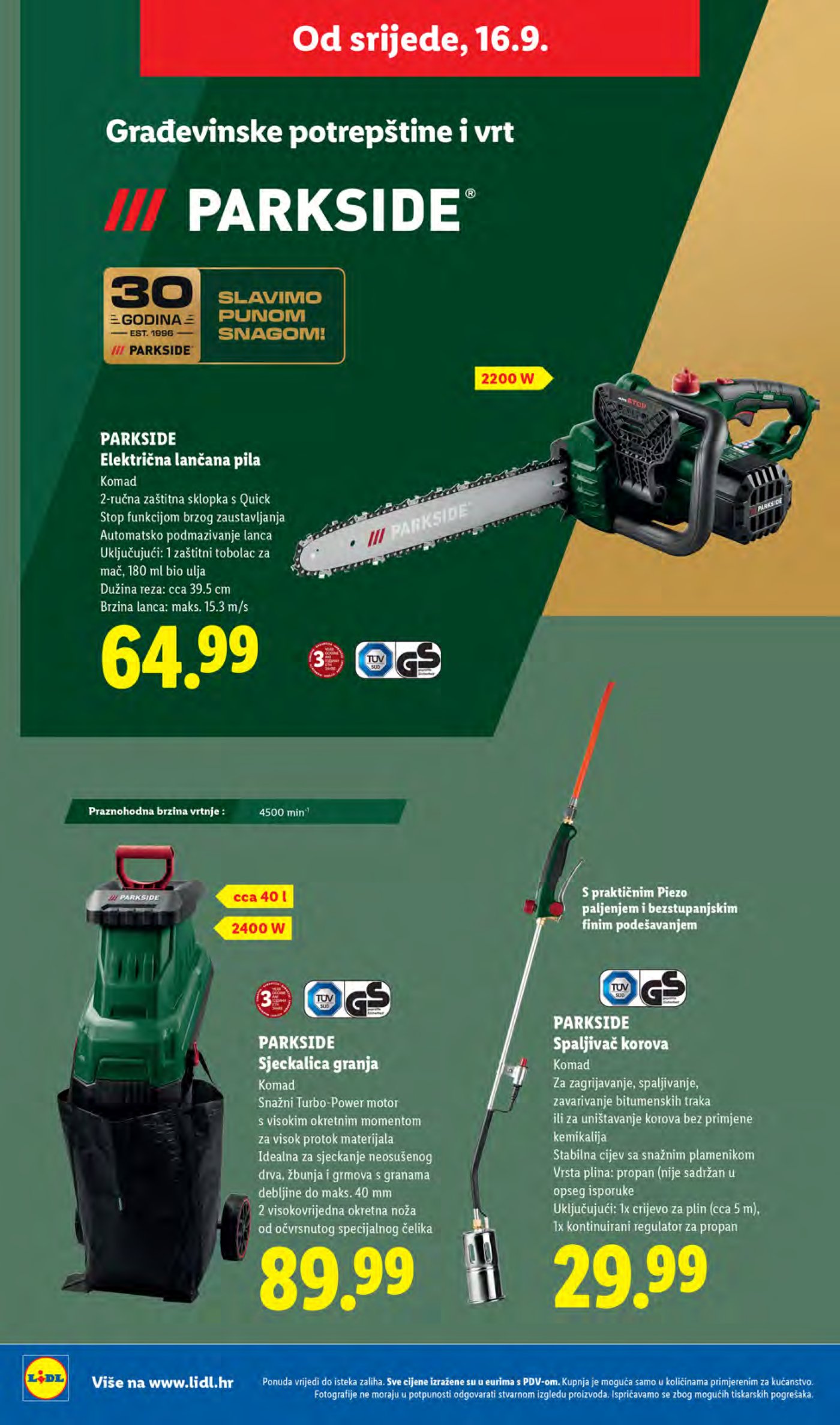 Lidl katalog Super akcija od ponedjeljka 14.09.-20.09.2026.