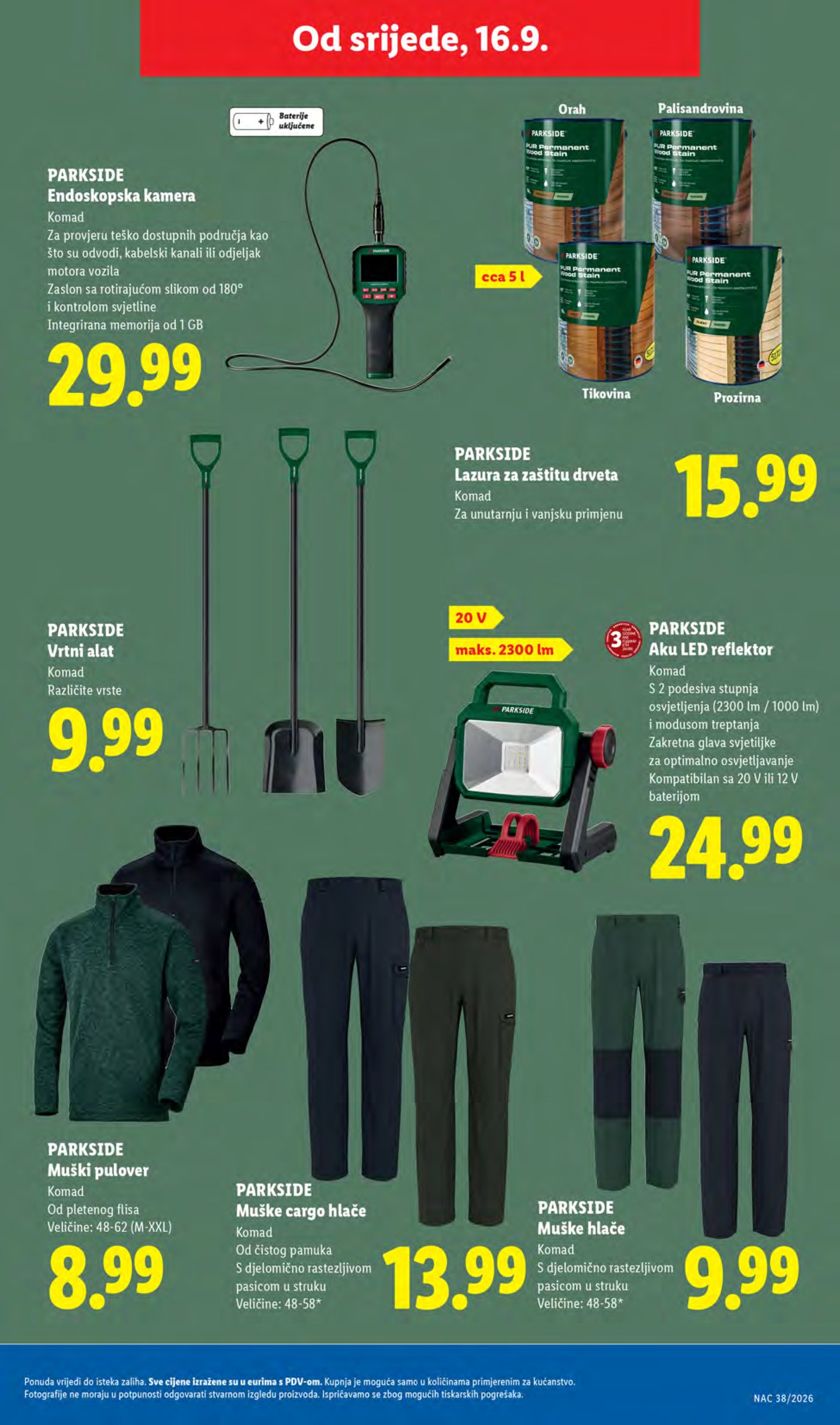 Lidl katalog Super akcija od ponedjeljka 14.09.-20.09.2026.
