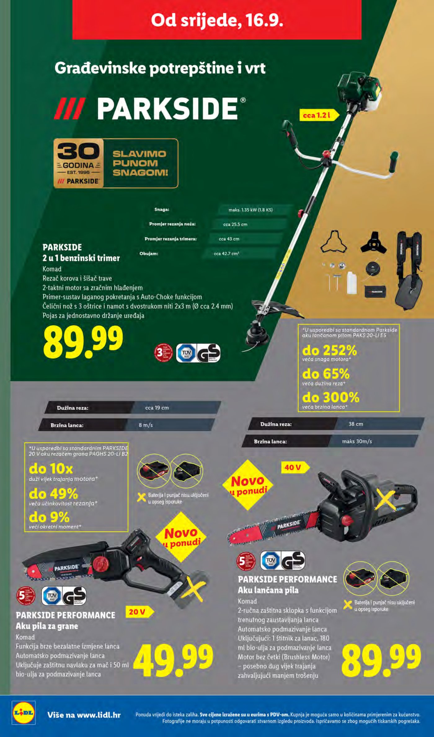 Lidl katalog Super akcija od ponedjeljka 14.09.-20.09.2026.