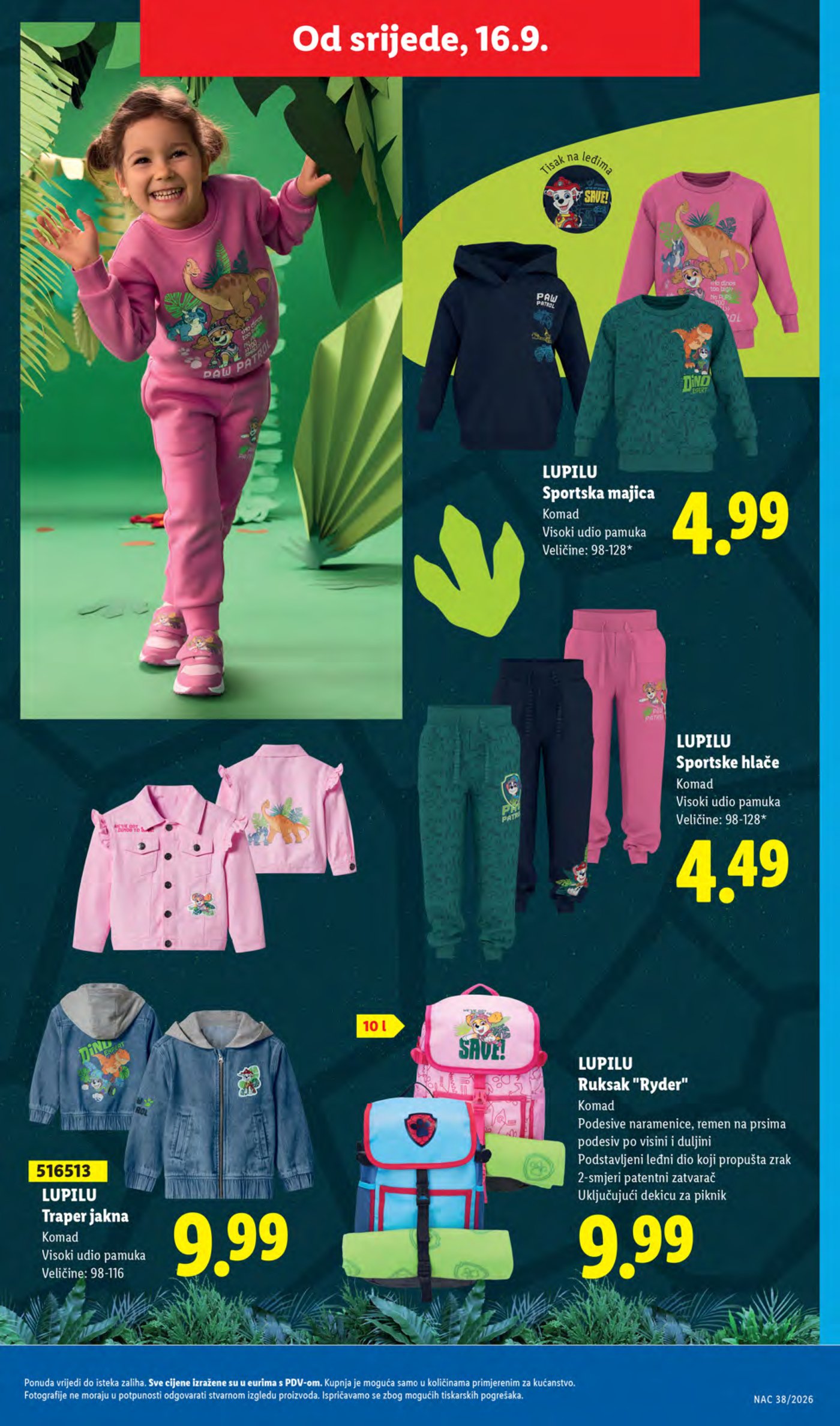 Lidl katalog Super akcija od ponedjeljka 14.09.-20.09.2026.