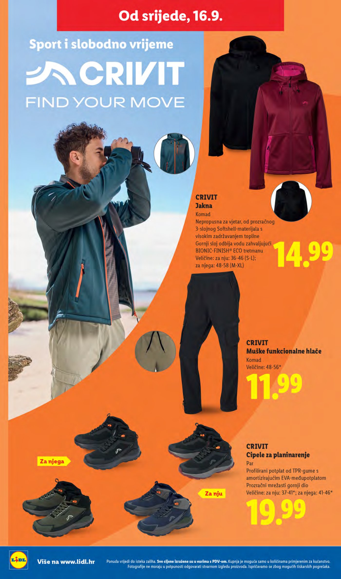 Lidl katalog Super akcija od ponedjeljka 14.09.-20.09.2026.