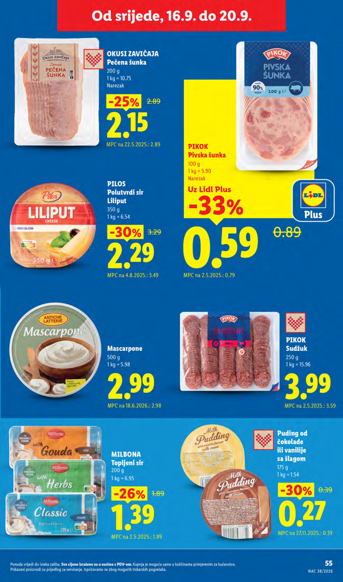 Lidl katalog Super akcija od ponedjeljka 14.09.-20.09.2026.
