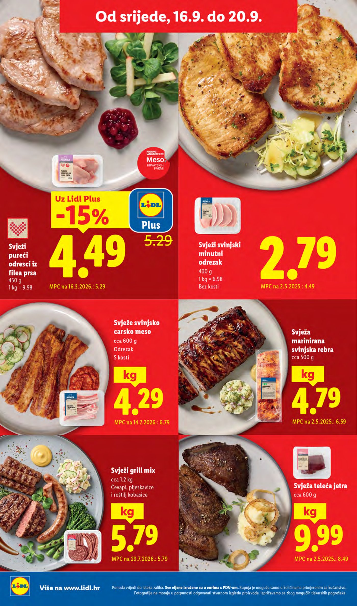 Lidl katalog Super akcija od ponedjeljka 14.09.-20.09.2026.