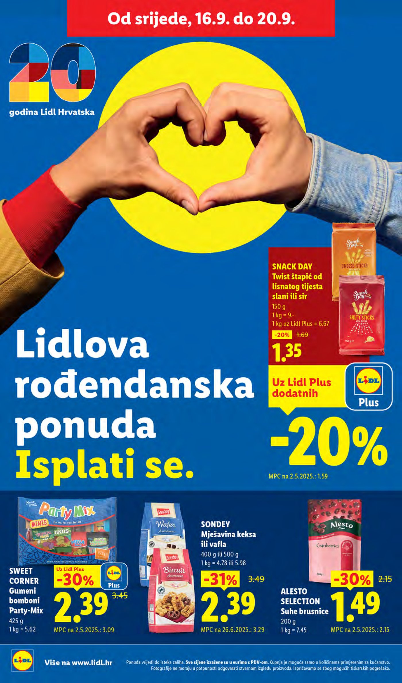 Lidl katalog Super akcija od ponedjeljka 14.09.-20.09.2026.