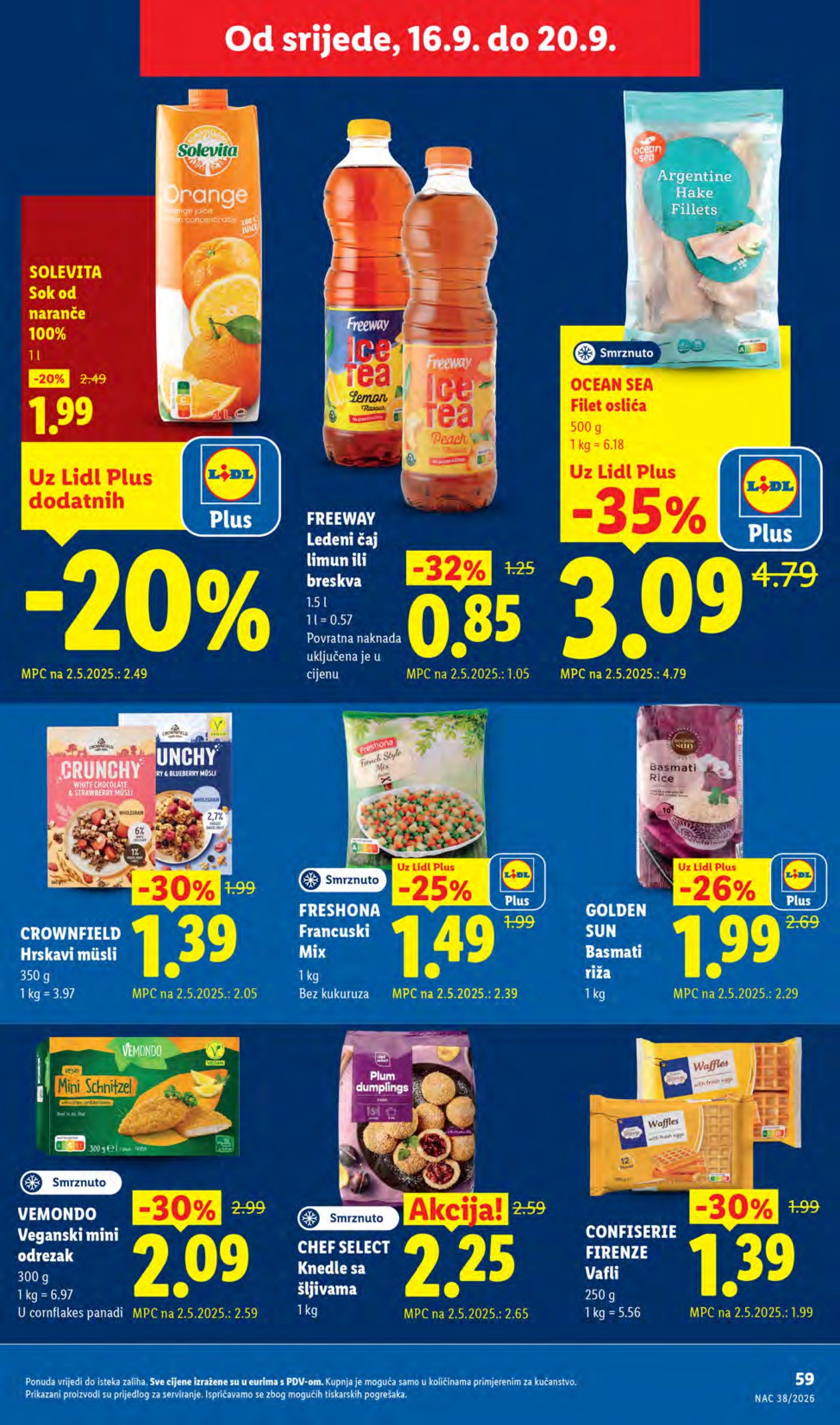 Lidl katalog Super akcija od ponedjeljka 14.09.-20.09.2026.