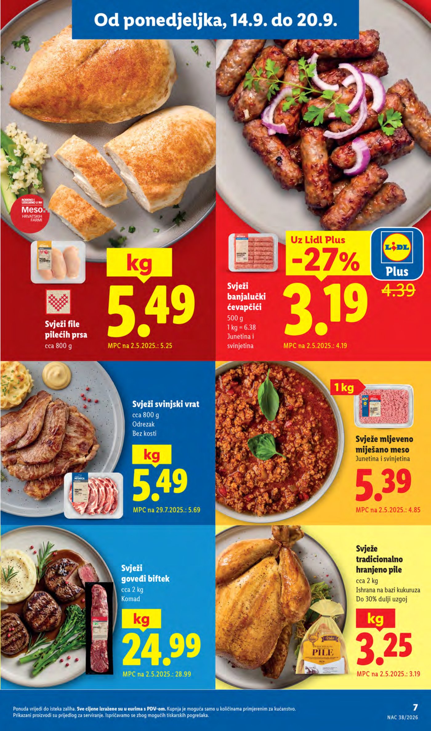 Lidl katalog Super akcija od ponedjeljka 14.09.-20.09.2026.