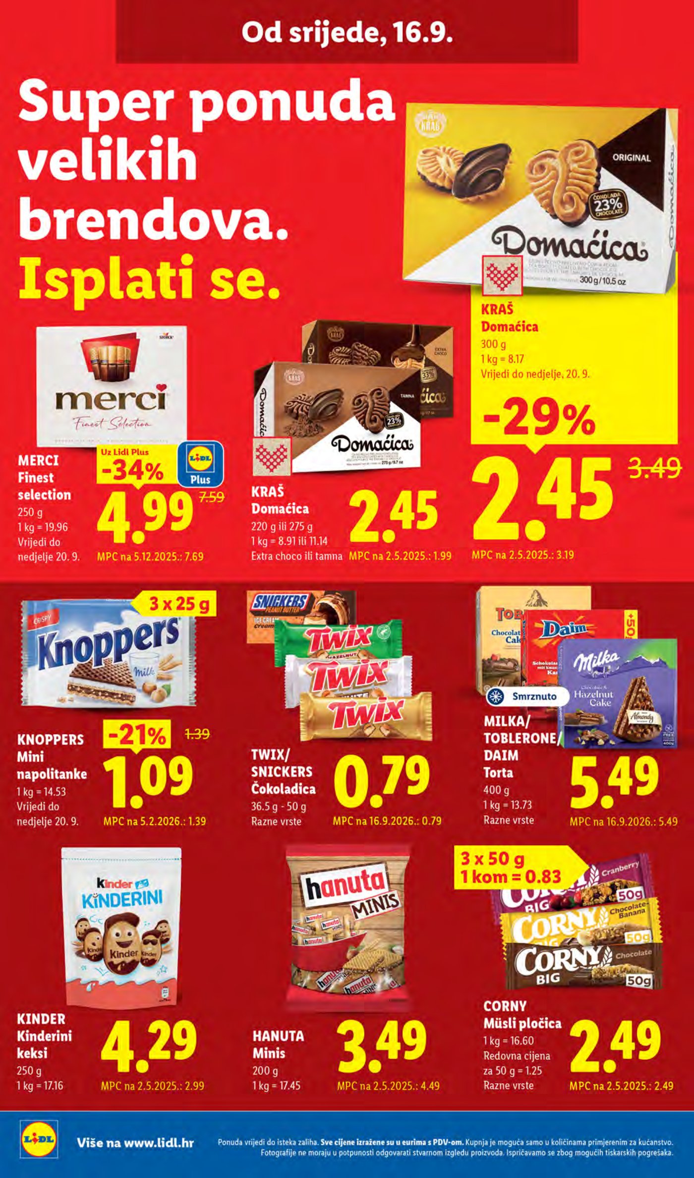 Lidl katalog Super akcija od ponedjeljka 14.09.-20.09.2026.