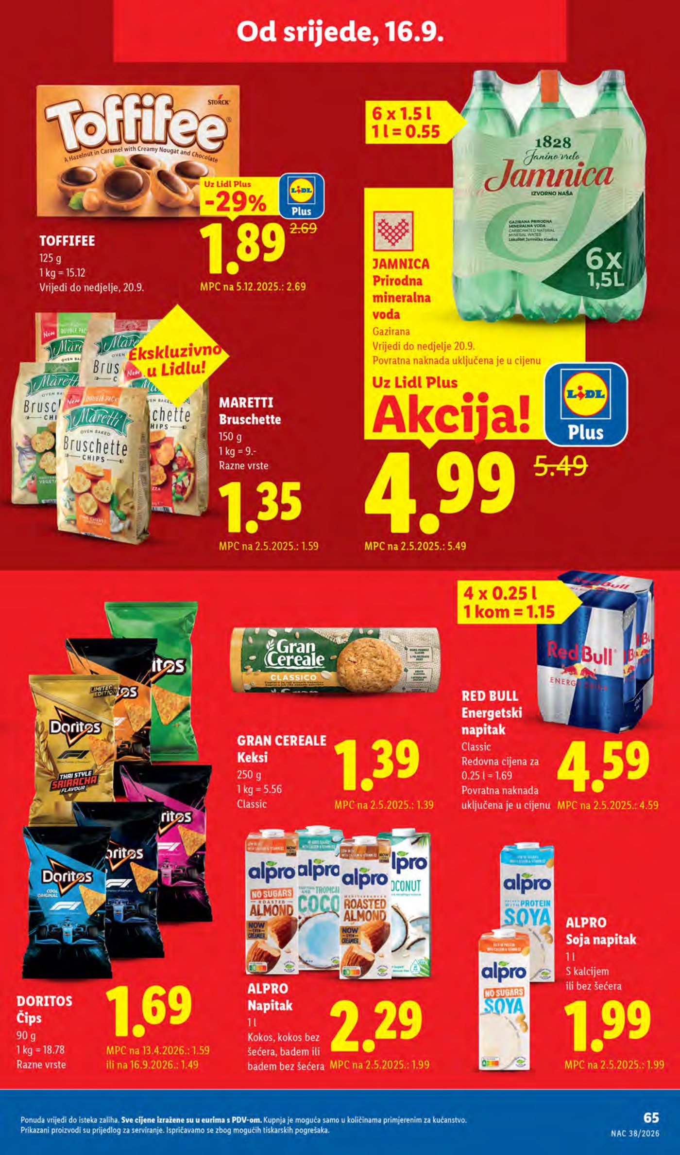 Lidl katalog Super akcija od ponedjeljka 14.09.-20.09.2026.
