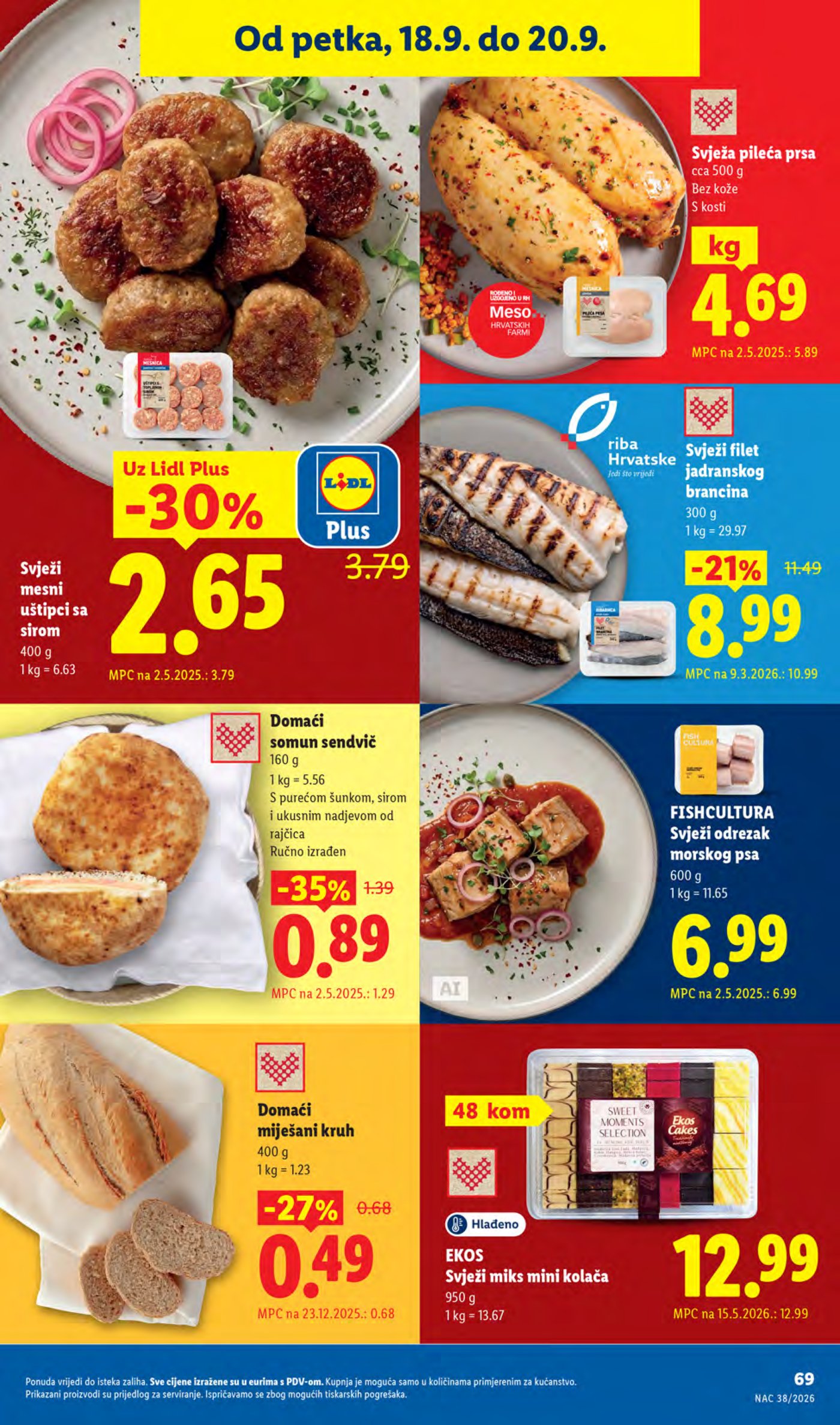 Lidl katalog Super akcija od ponedjeljka 14.09.-20.09.2026.