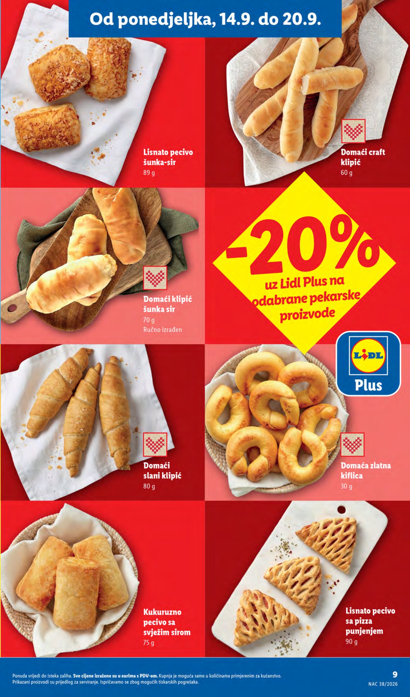 Lidl katalog Super akcija od ponedjeljka 14.09.-20.09.2026.