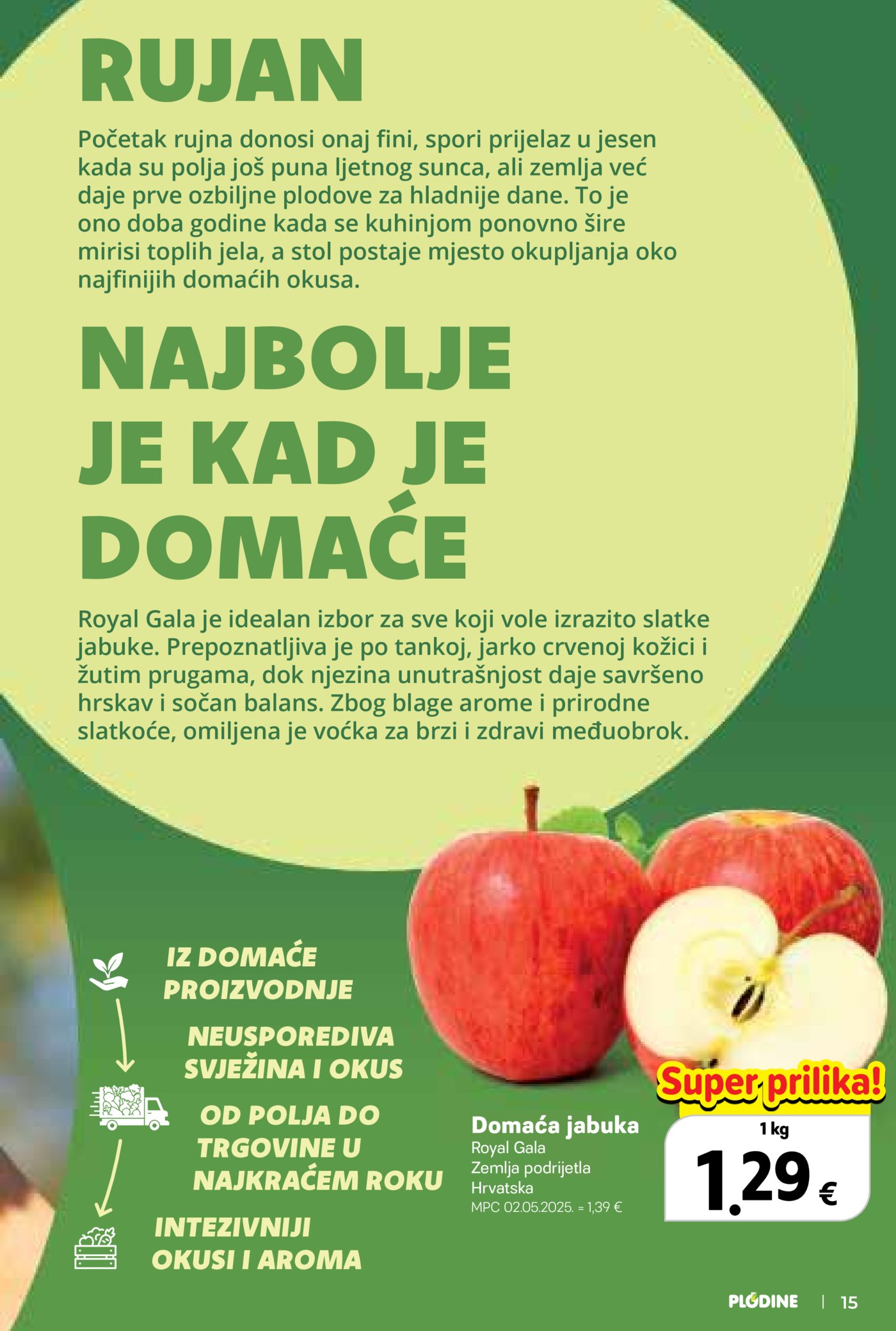 Plodine katalog Akcija 09.09. - 15.09.2026.