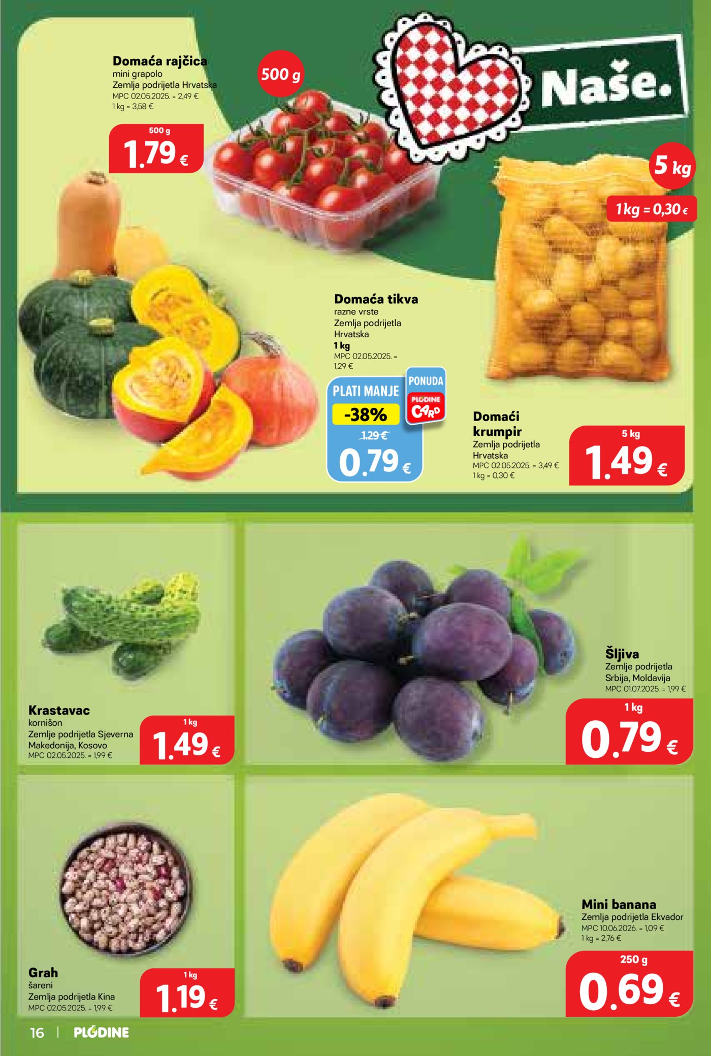 Plodine katalog Akcija 09.09. - 15.09.2026.