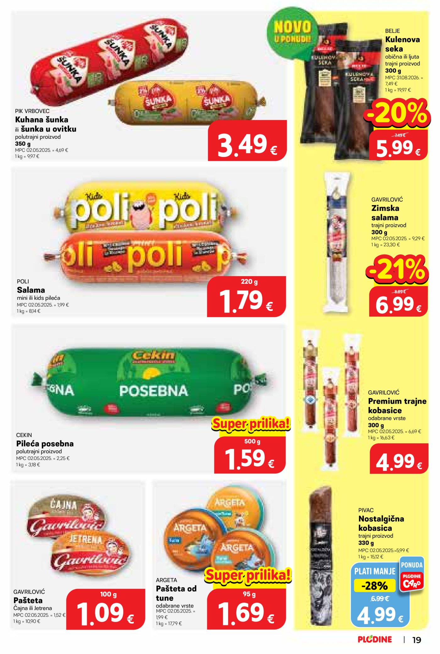 Plodine katalog Akcija 09.09. - 15.09.2026.