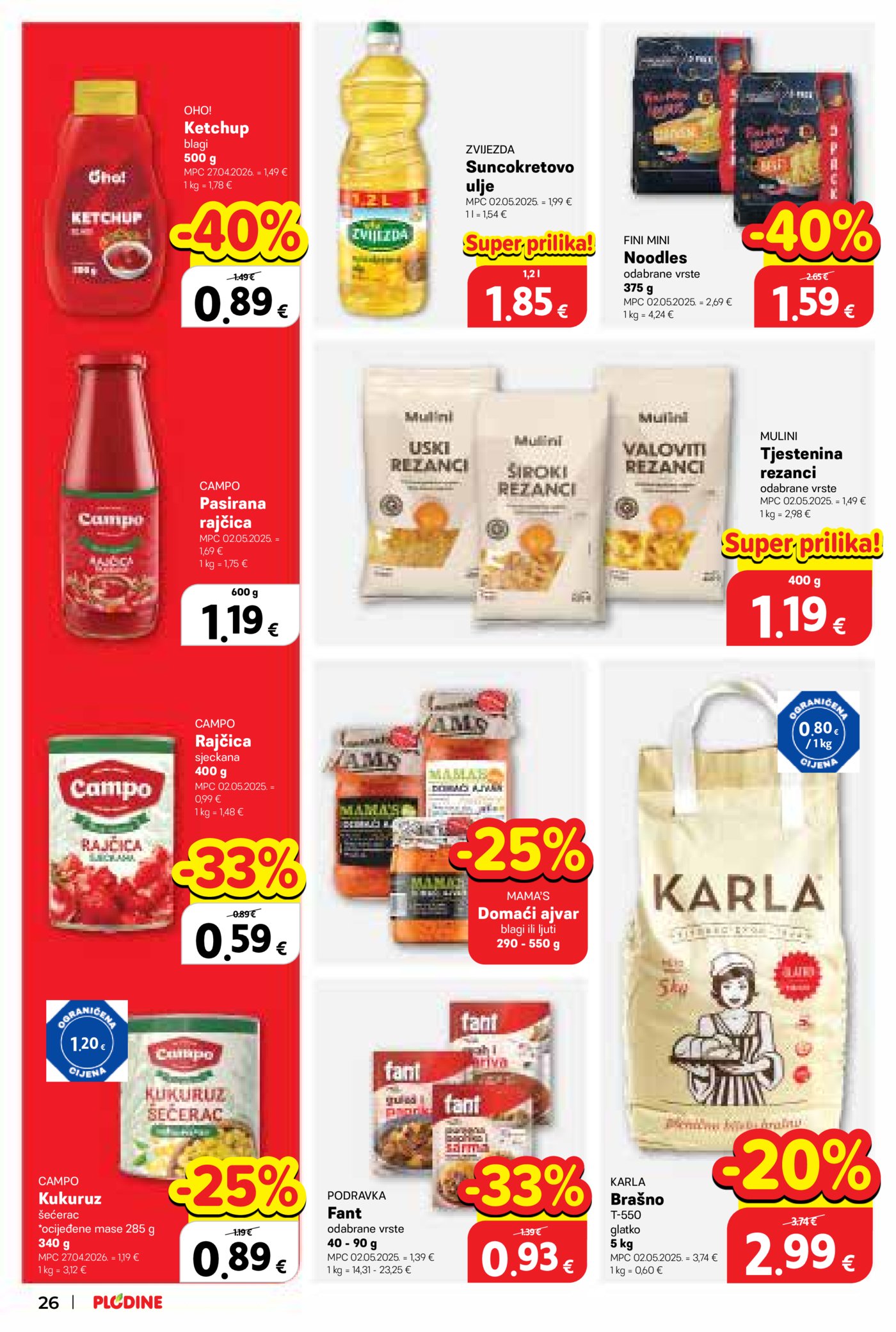 Plodine katalog Akcija 09.09. - 15.09.2026.