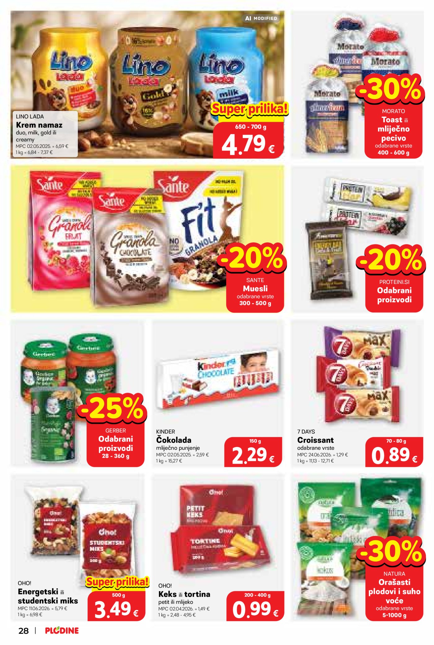 Plodine katalog Akcija 09.09. - 15.09.2026.