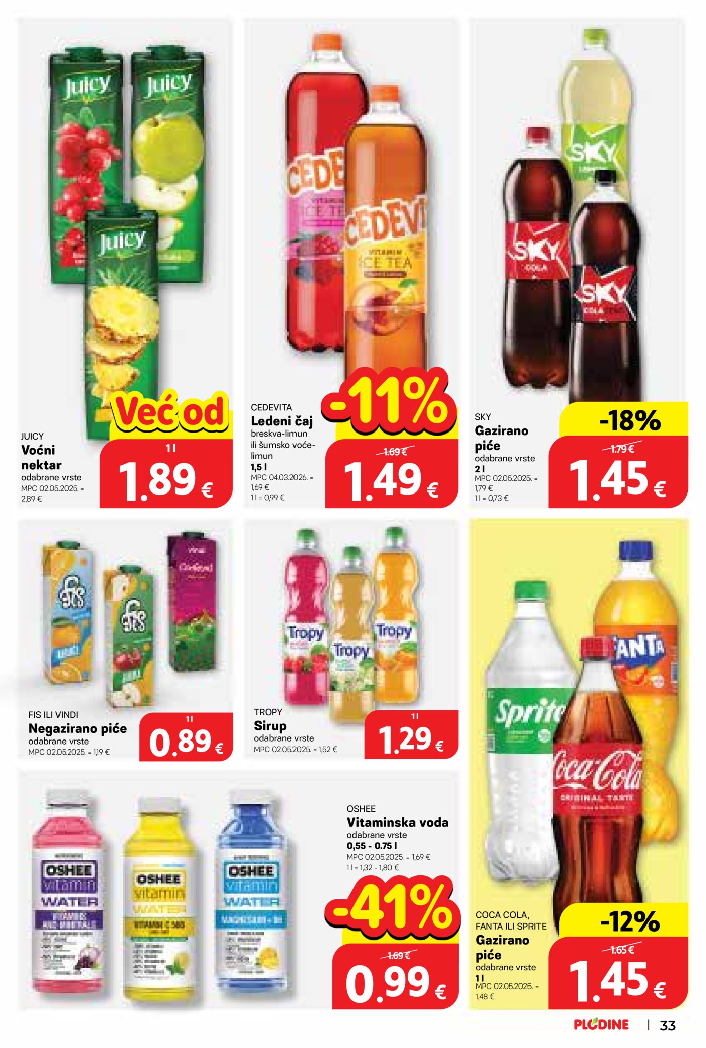 Plodine katalog Akcija 09.09. - 15.09.2026.