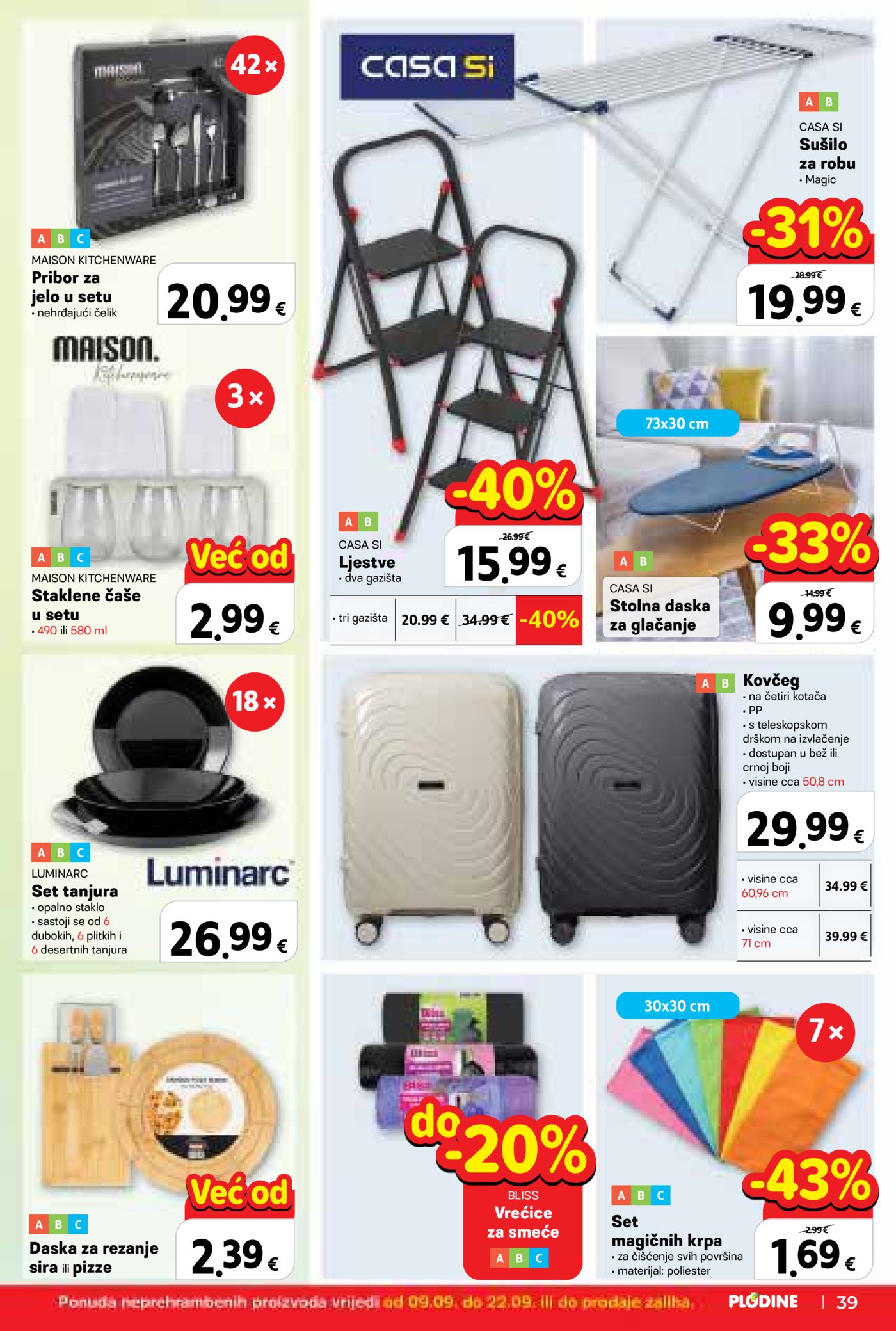 Plodine katalog Akcija 09.09. - 15.09.2026.