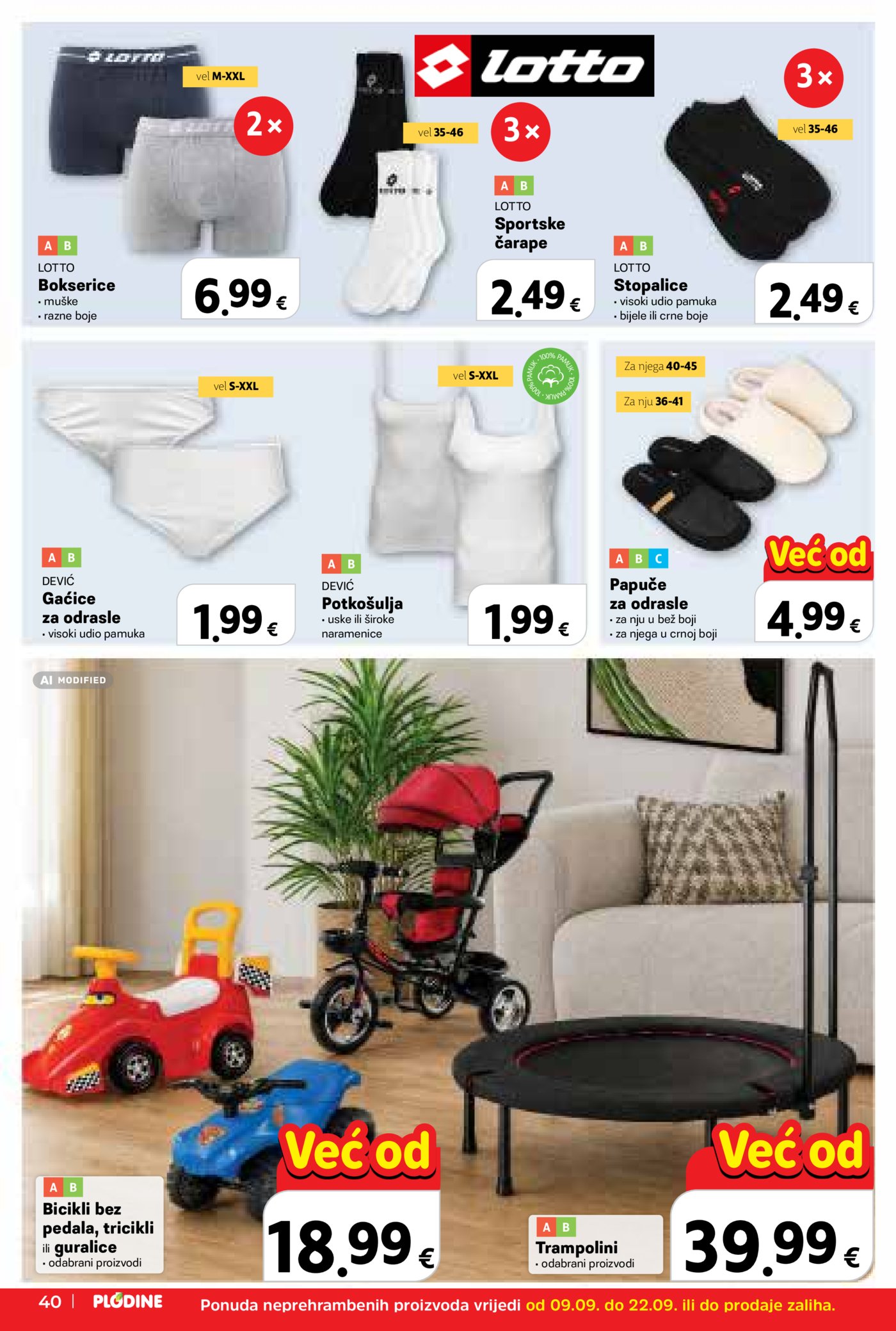 Plodine katalog Akcija 09.09. - 15.09.2026.