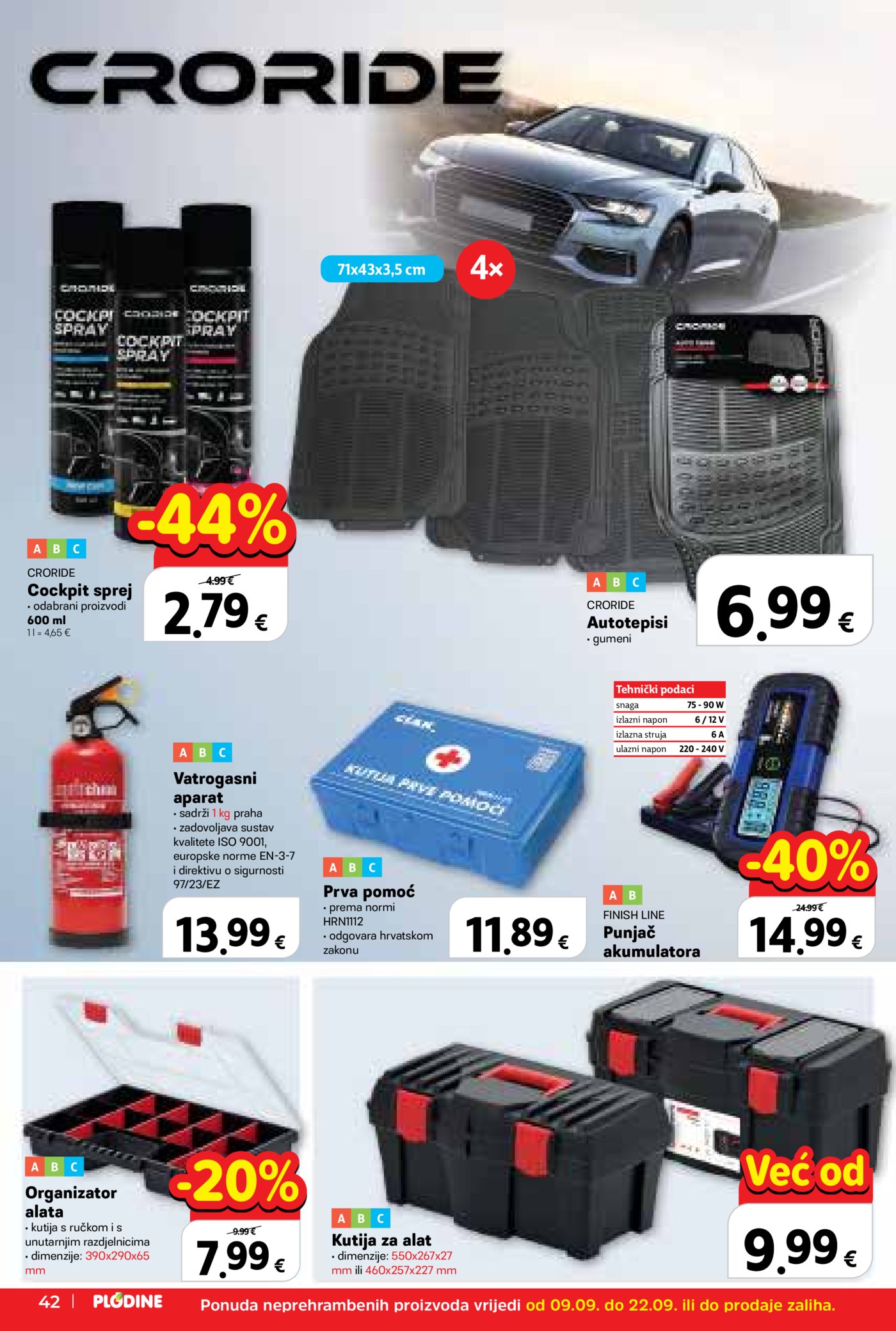 Plodine katalog Akcija 09.09. - 15.09.2026.