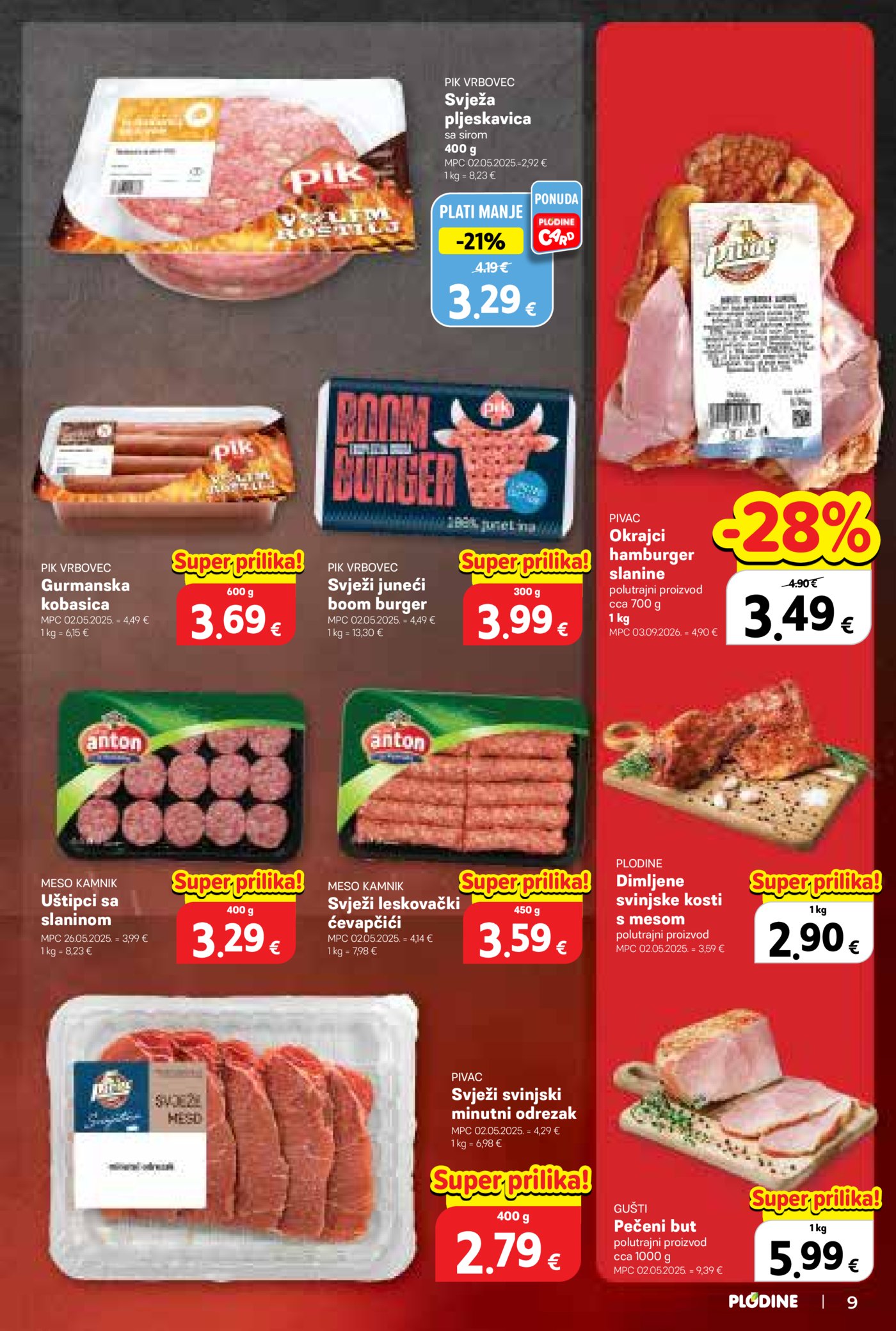Plodine katalog Akcija 09.09. - 15.09.2026.
