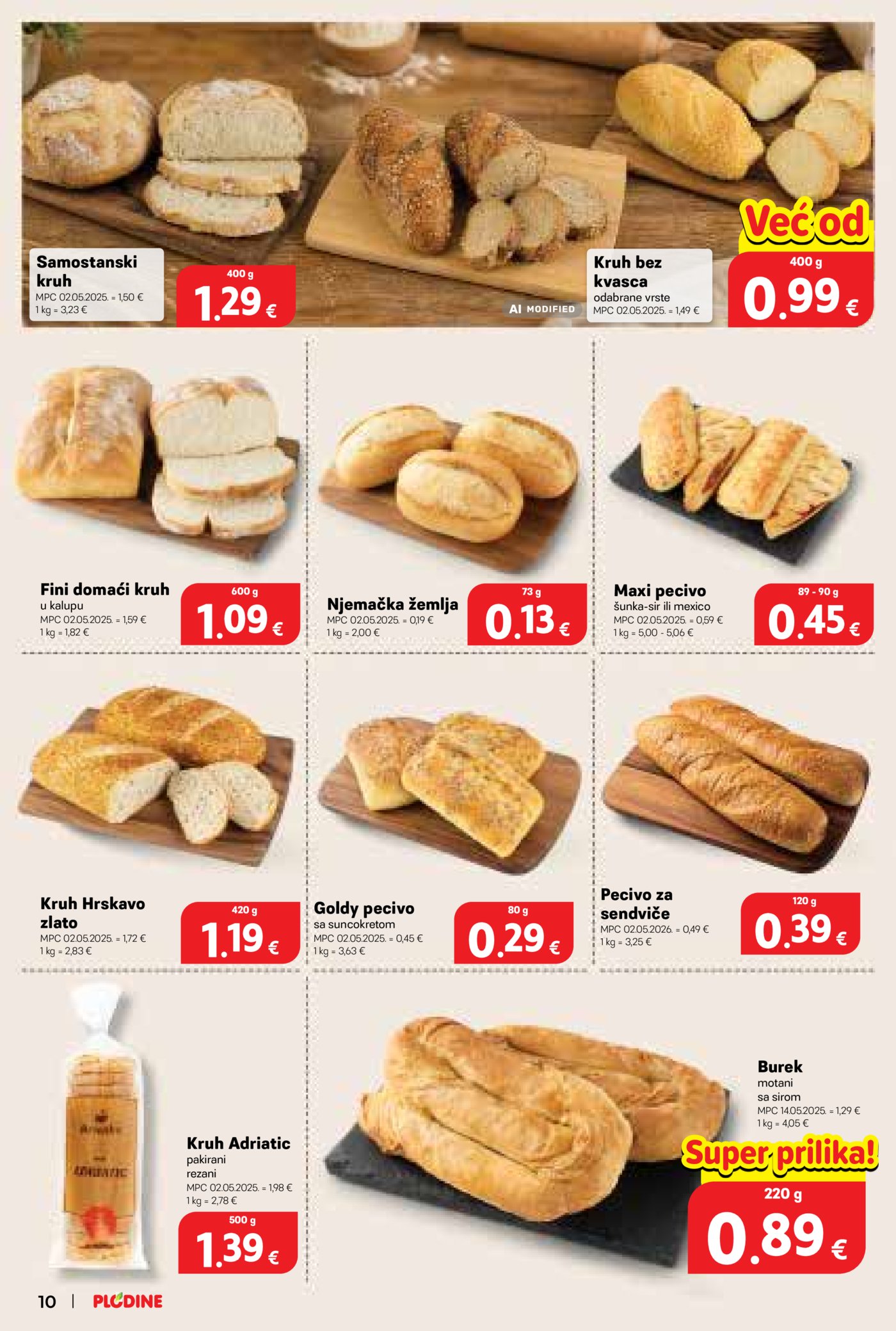 Plodine katalog Akcija 09.09. - 15.09.2026.