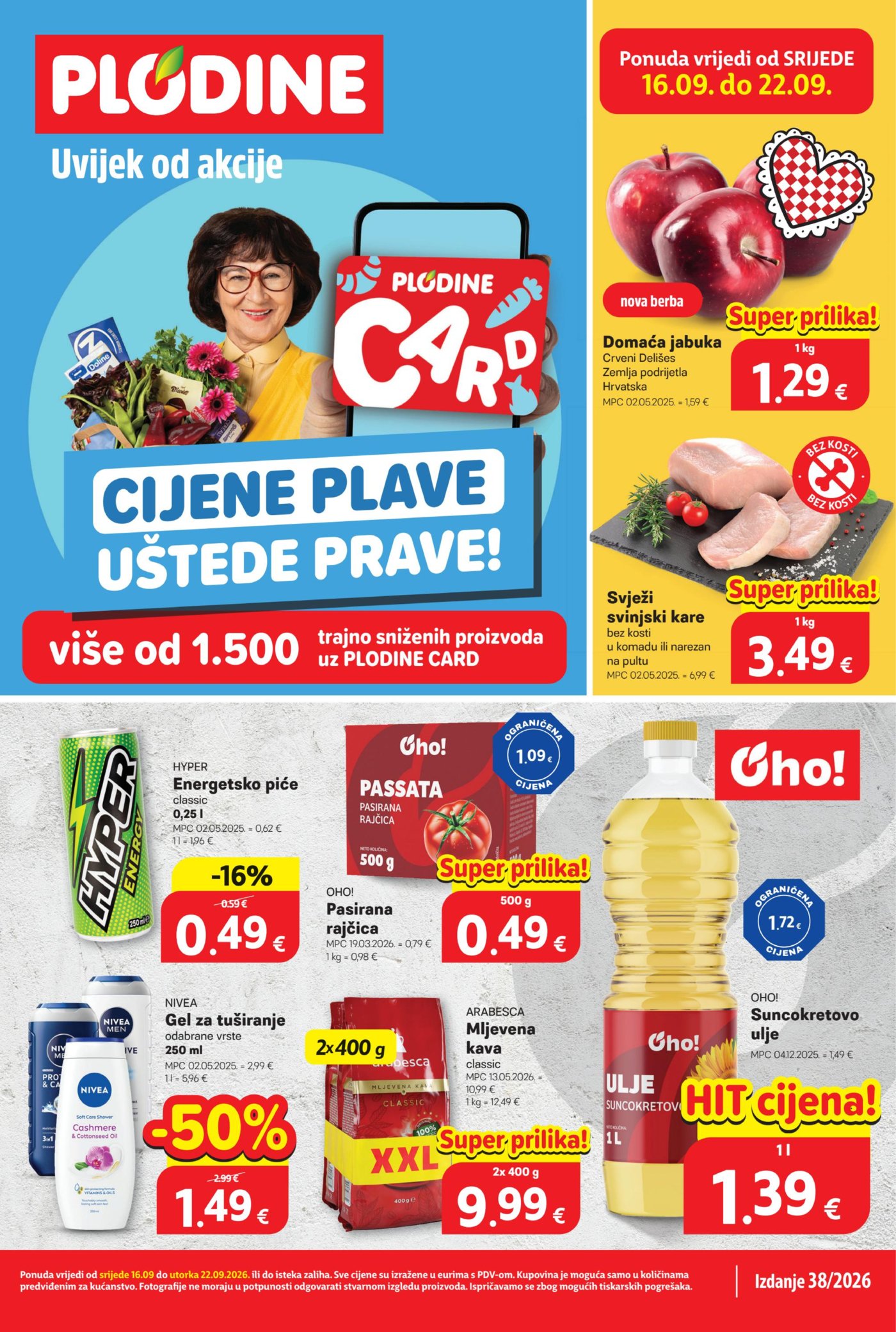 Plodine Katalog Akcija 16.09.-22.09.2026.