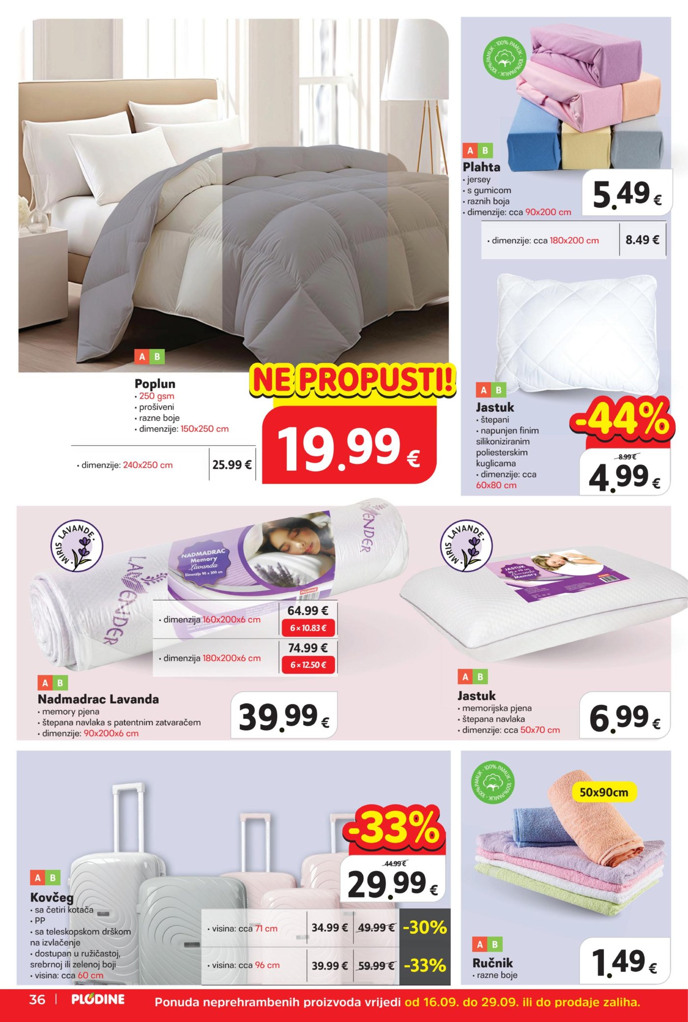 Plodine Katalog Akcija 16.09.-22.09.2026.