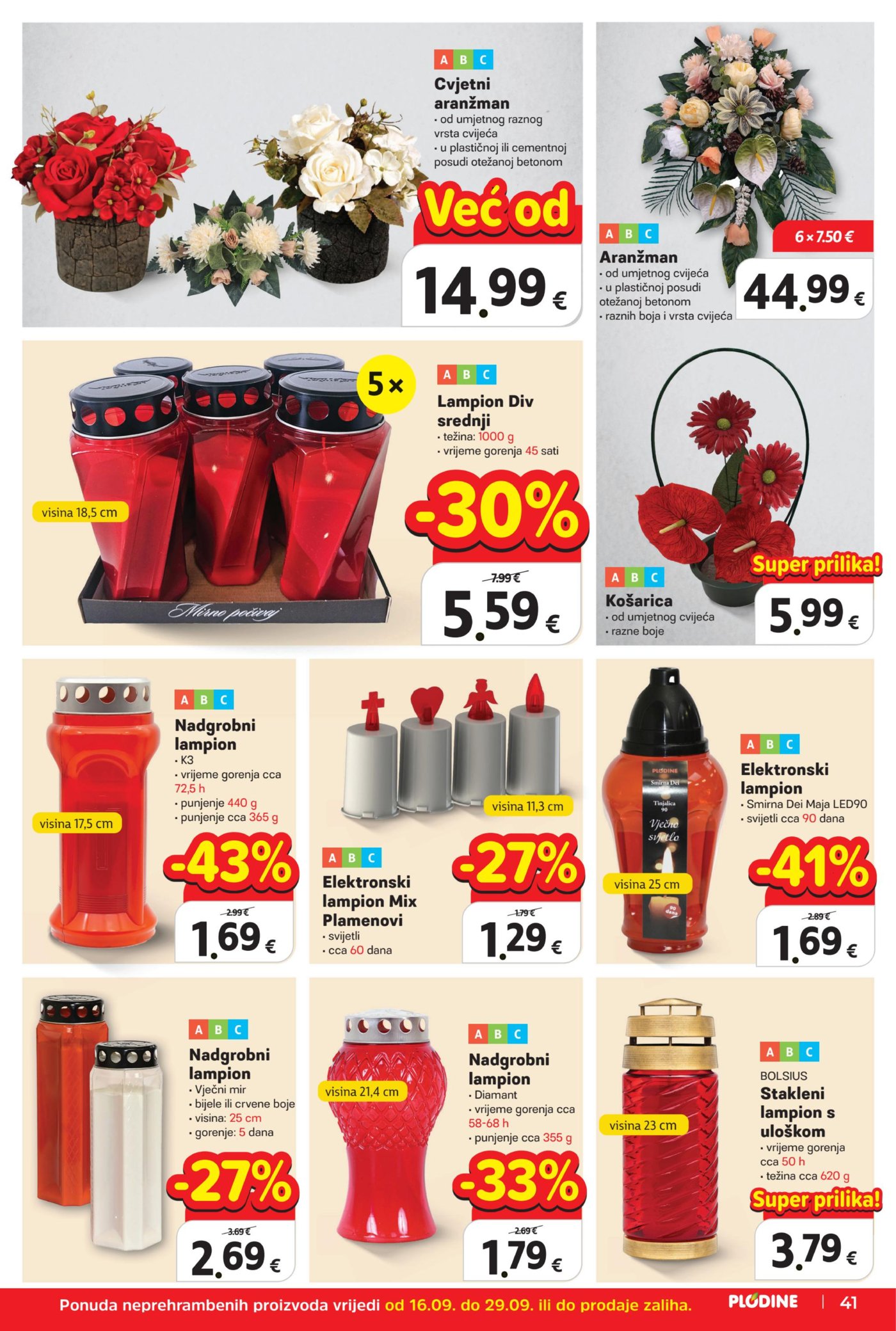 Plodine Katalog Akcija 16.09.-22.09.2026.
