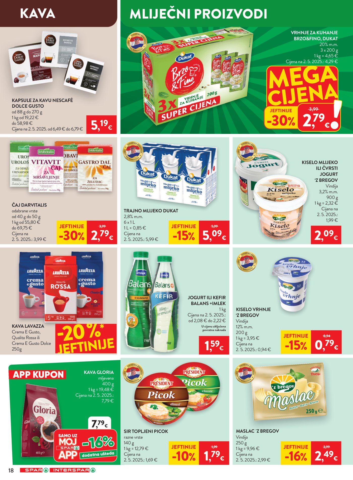 SPAR INTERSPAR Katalog Akcija 16.09.-22.09.2026.