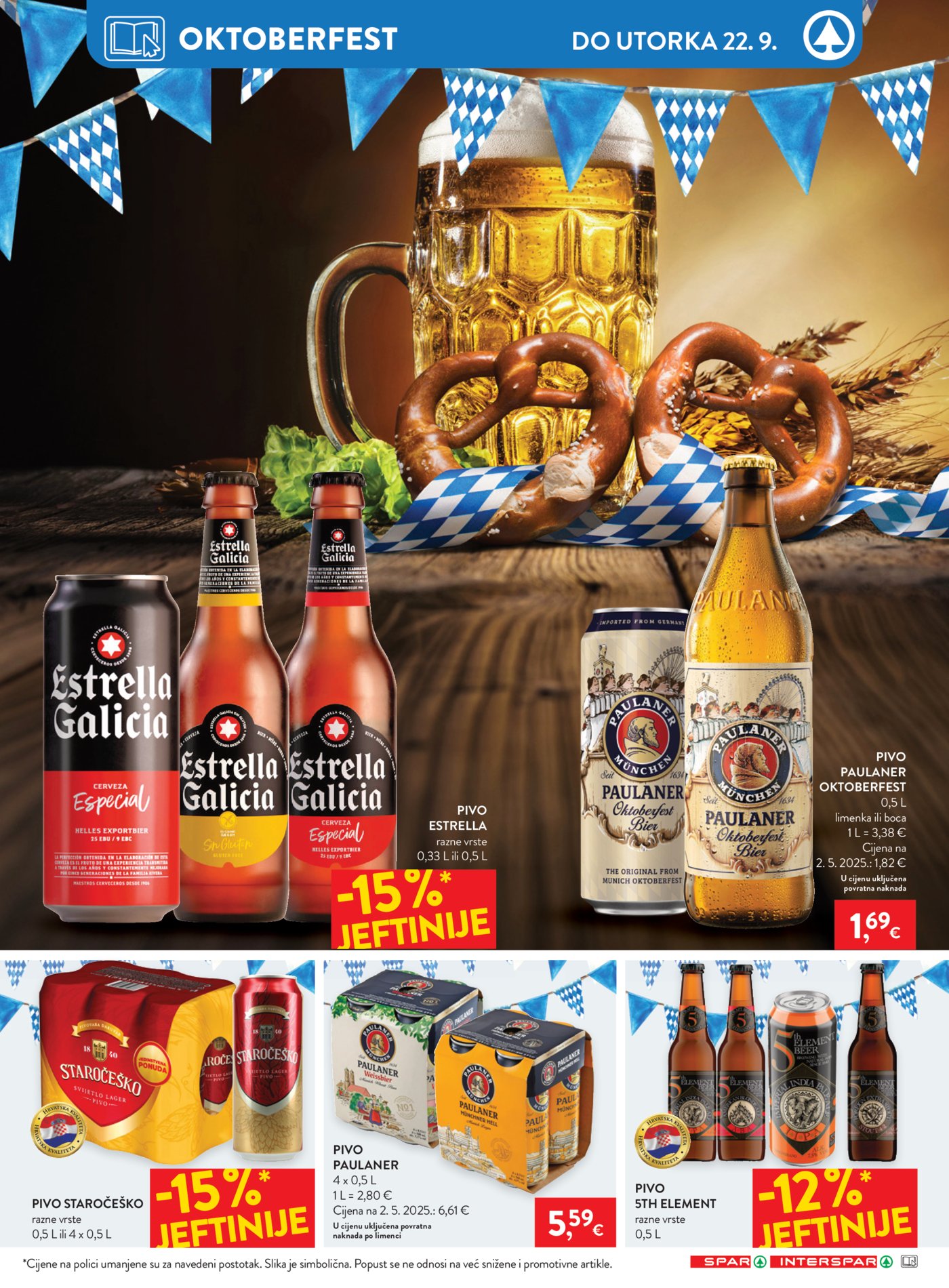 SPAR INTERSPAR Katalog Akcija 16.09.-22.09.2026.